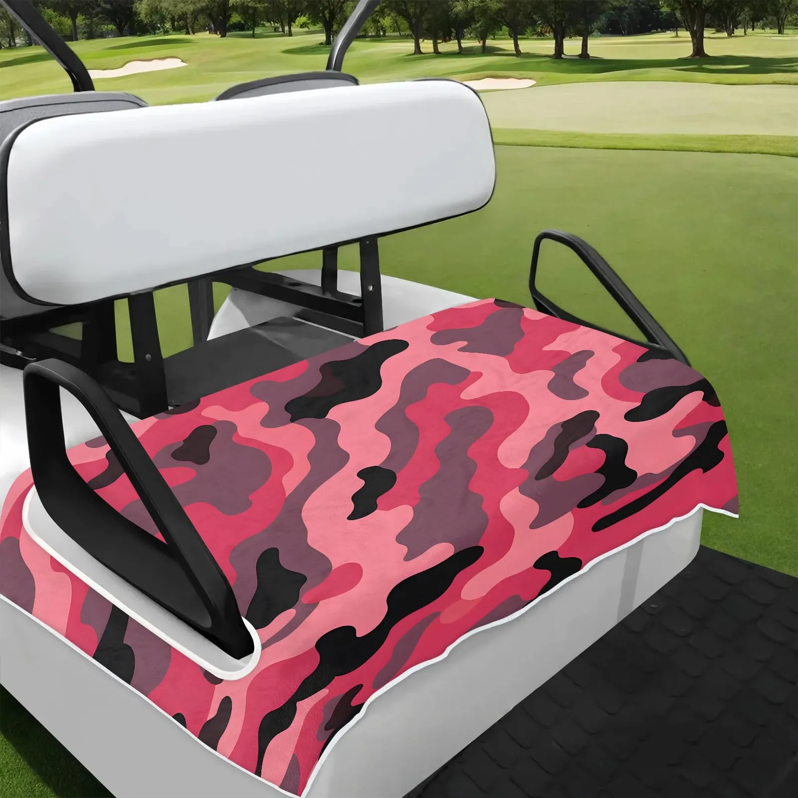 Tiveruda Golf Cart Seat Cover for Double Seats