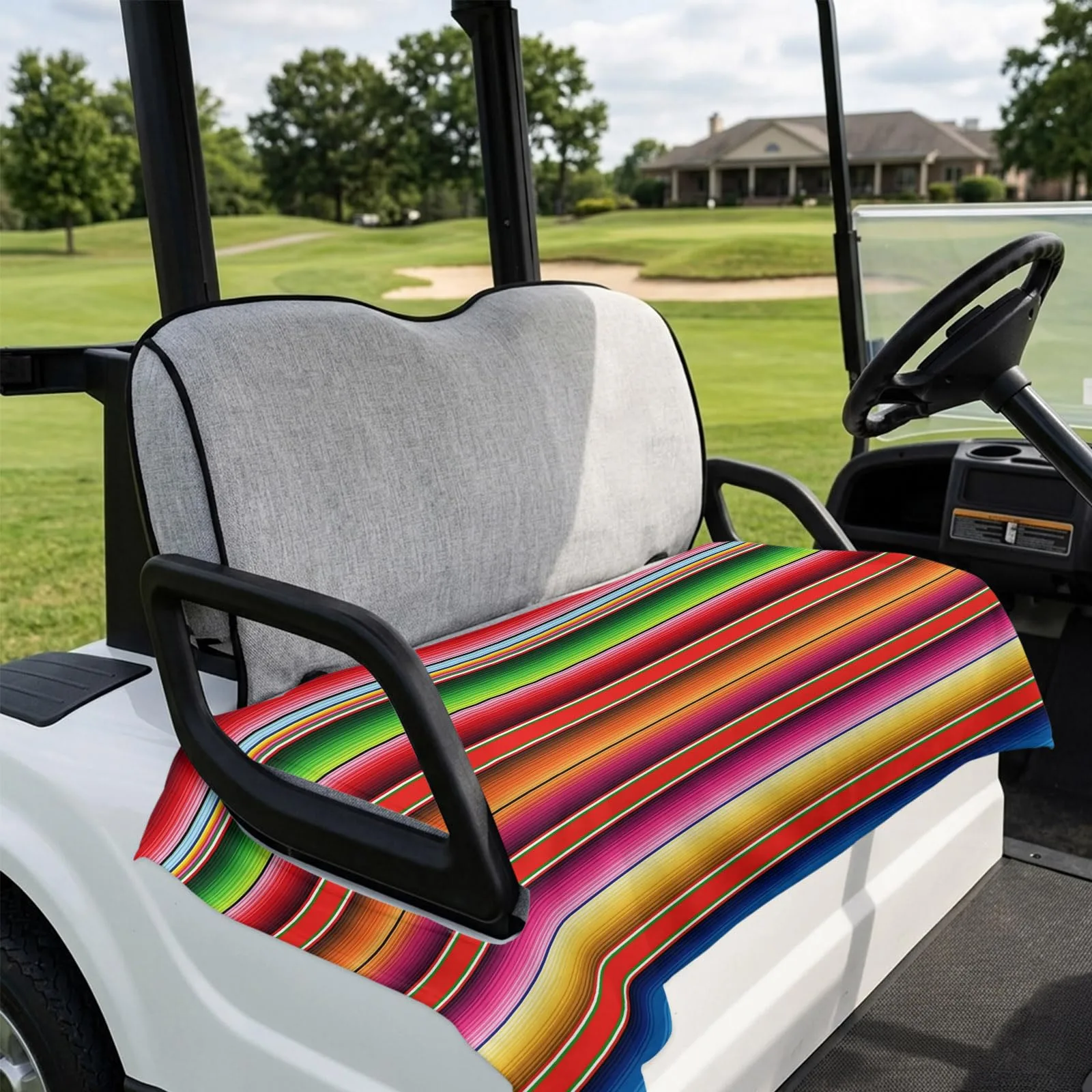 DecorLovee 2-Seater Golf Cart Seat Cover 51 x 31 in image 4
