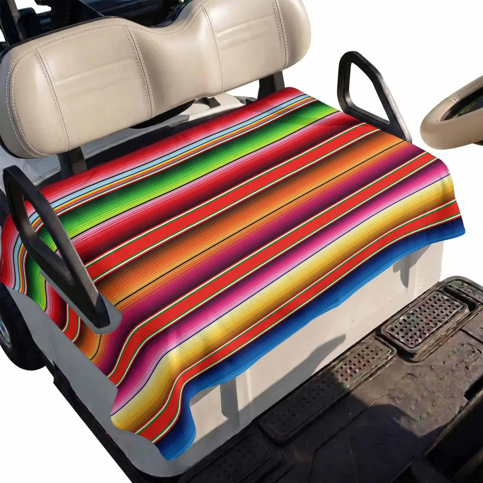 DecorLovee 2-Seater Golf Cart Seat Cover 51 x 31 in