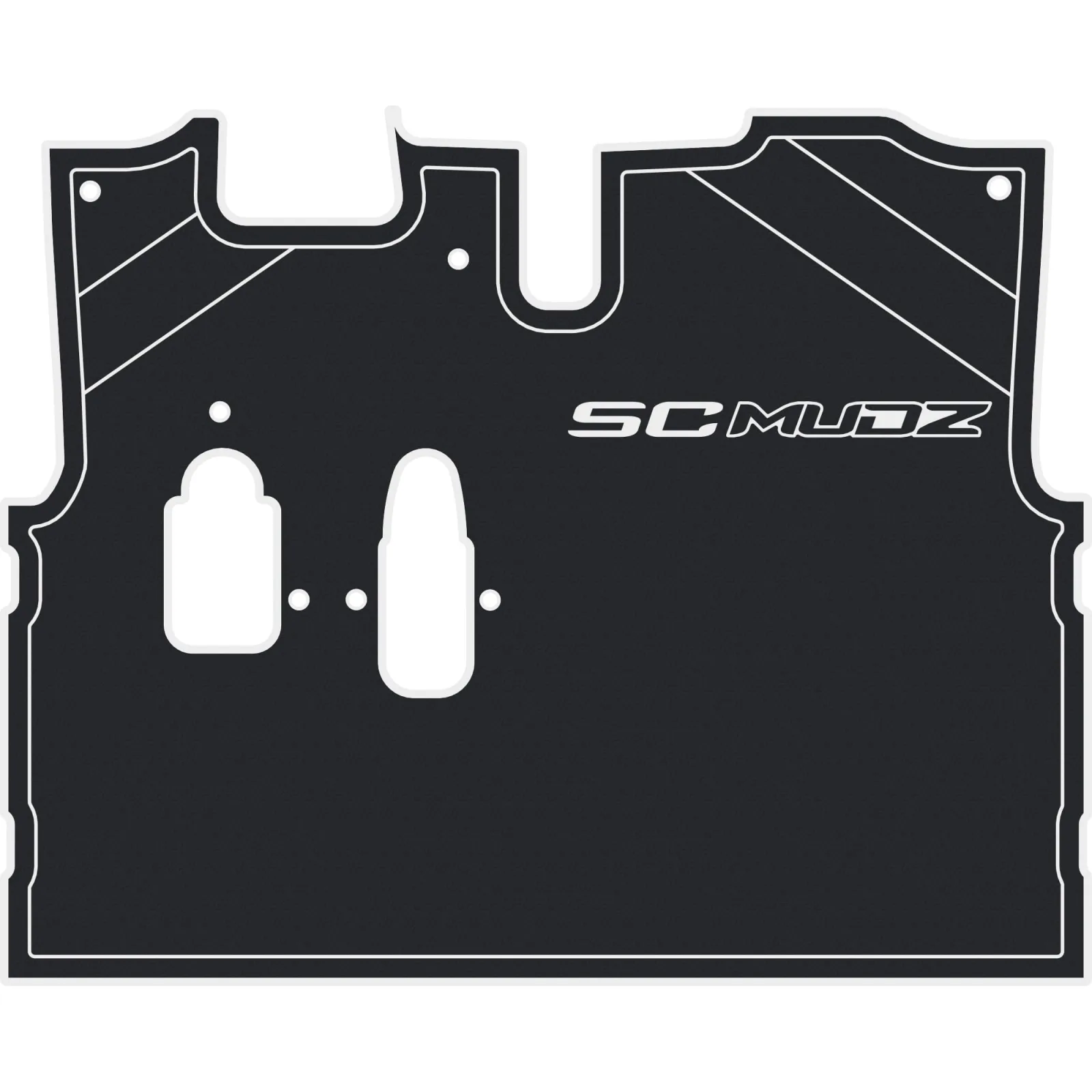 SC Mudz SeaDek Floor Mat for E-Z-GO RXV – 8mm