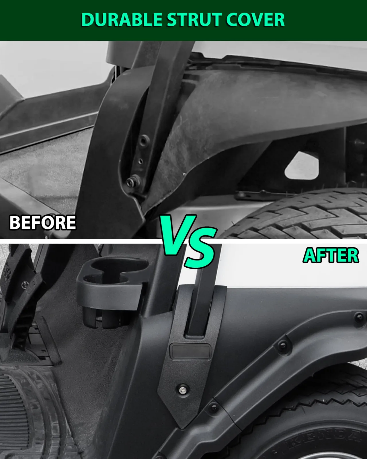 POKIAUTO Strut Covers for Club Car Tempo | UMG-251216 image 4