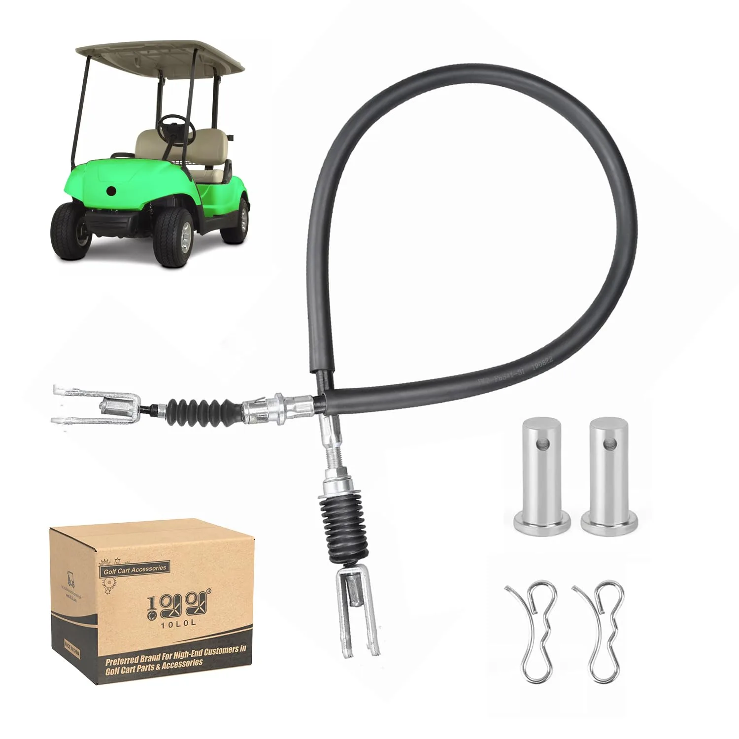 10L0L Brake Cable for Yamaha G29/Drive Gas Golf Cart