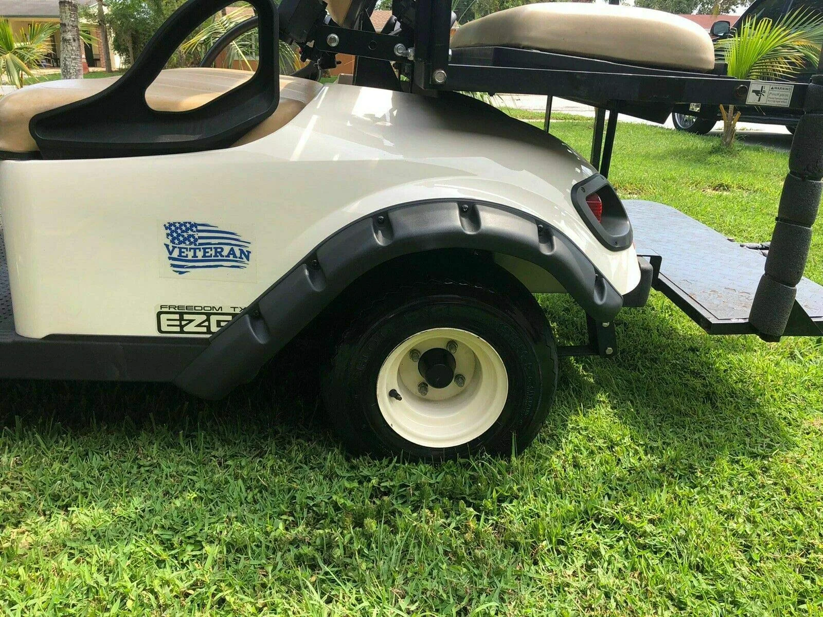 Scaller Fender Flares for EZGO TXT Golf Carts