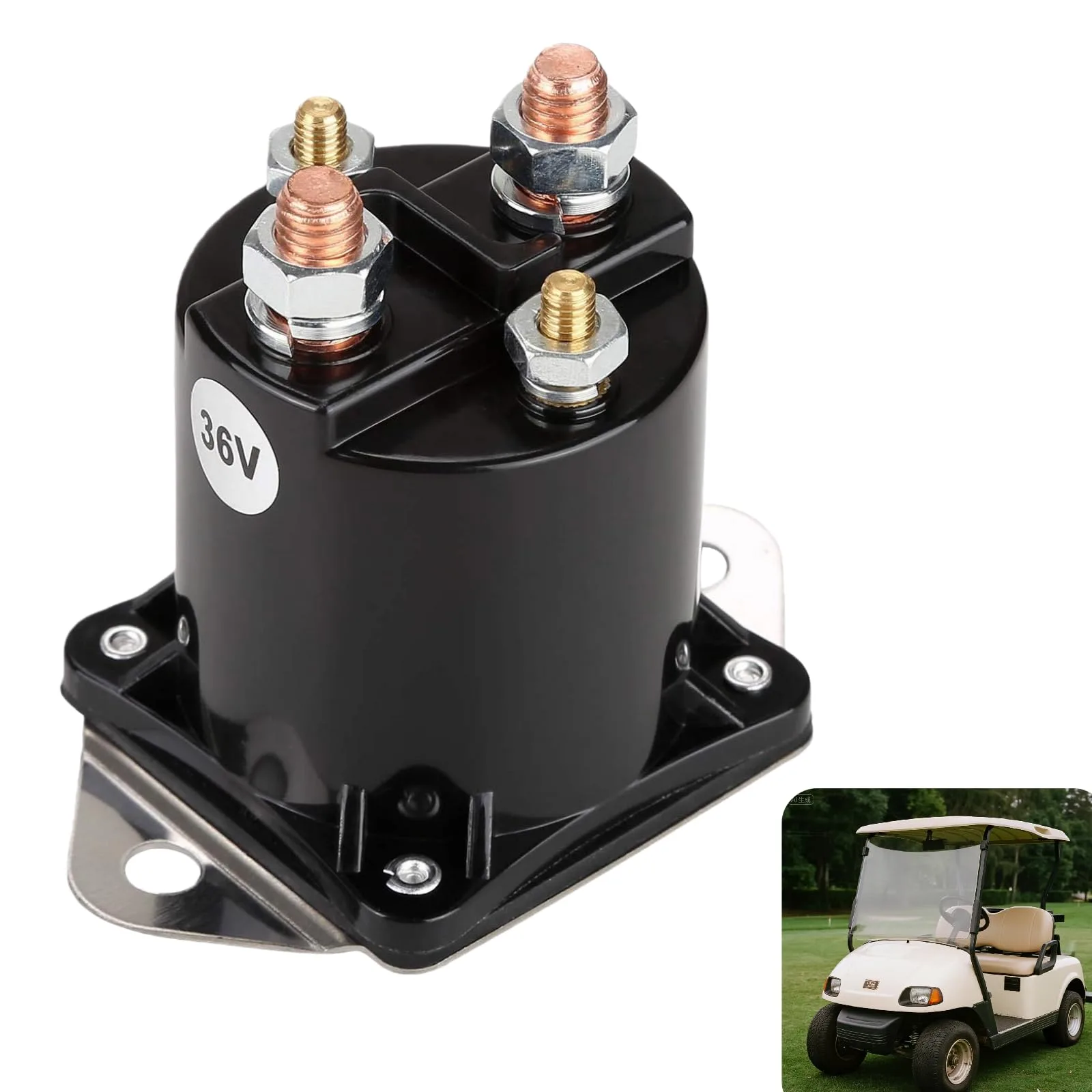 GENOUR 36V Solenoid for Club Car DS — Replacement 8016 & 1113