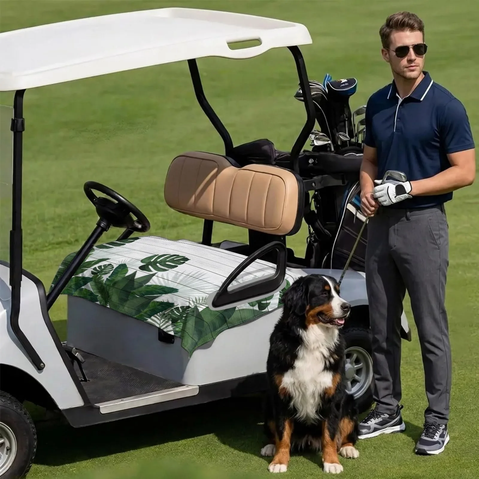 DecorLovee Golf Cart Seat Cover, 51 x 31-Inch image 3