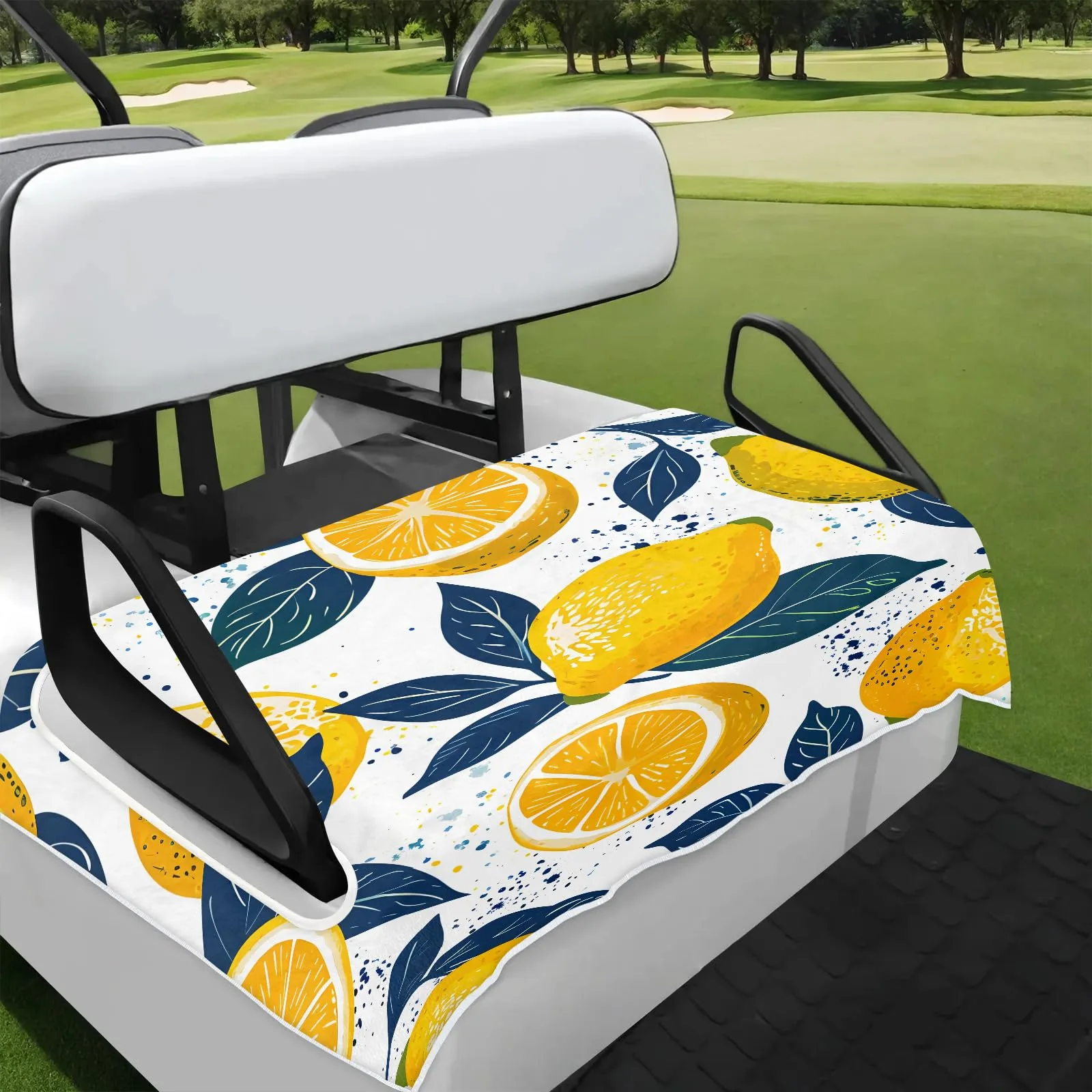 Tiveruda Golf Cart Seat Cover for Double Seats 51 x 31 in