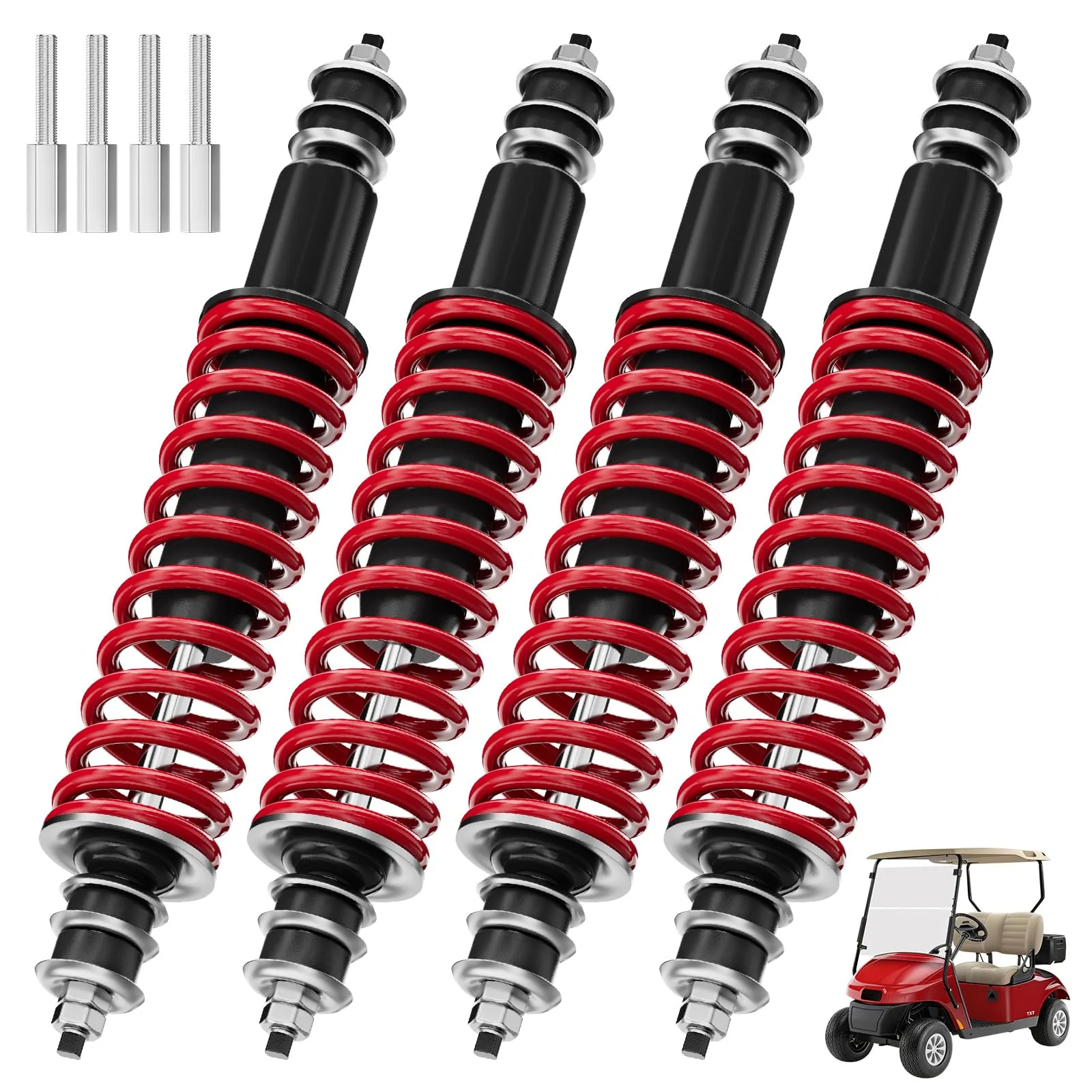 Rzcazzide EZGO TXT & Medalist Front and Rear Shock Set