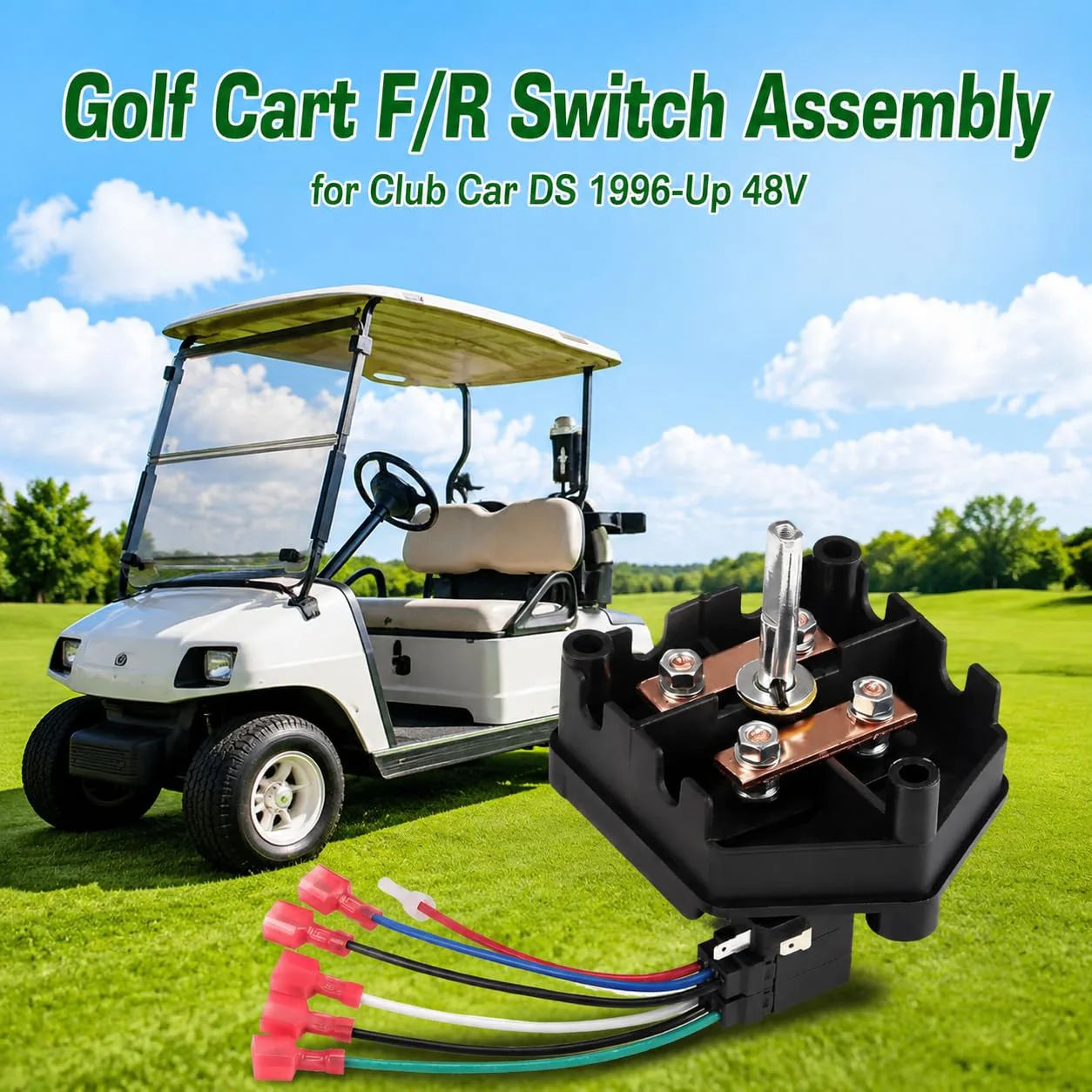 10L0L 48V Forward/Reverse Switch for Club Car DS image 3