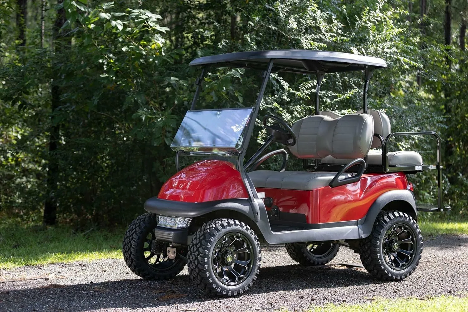 RED DOT Folding Tinted Windshield for Club Car 2004+ image 2
