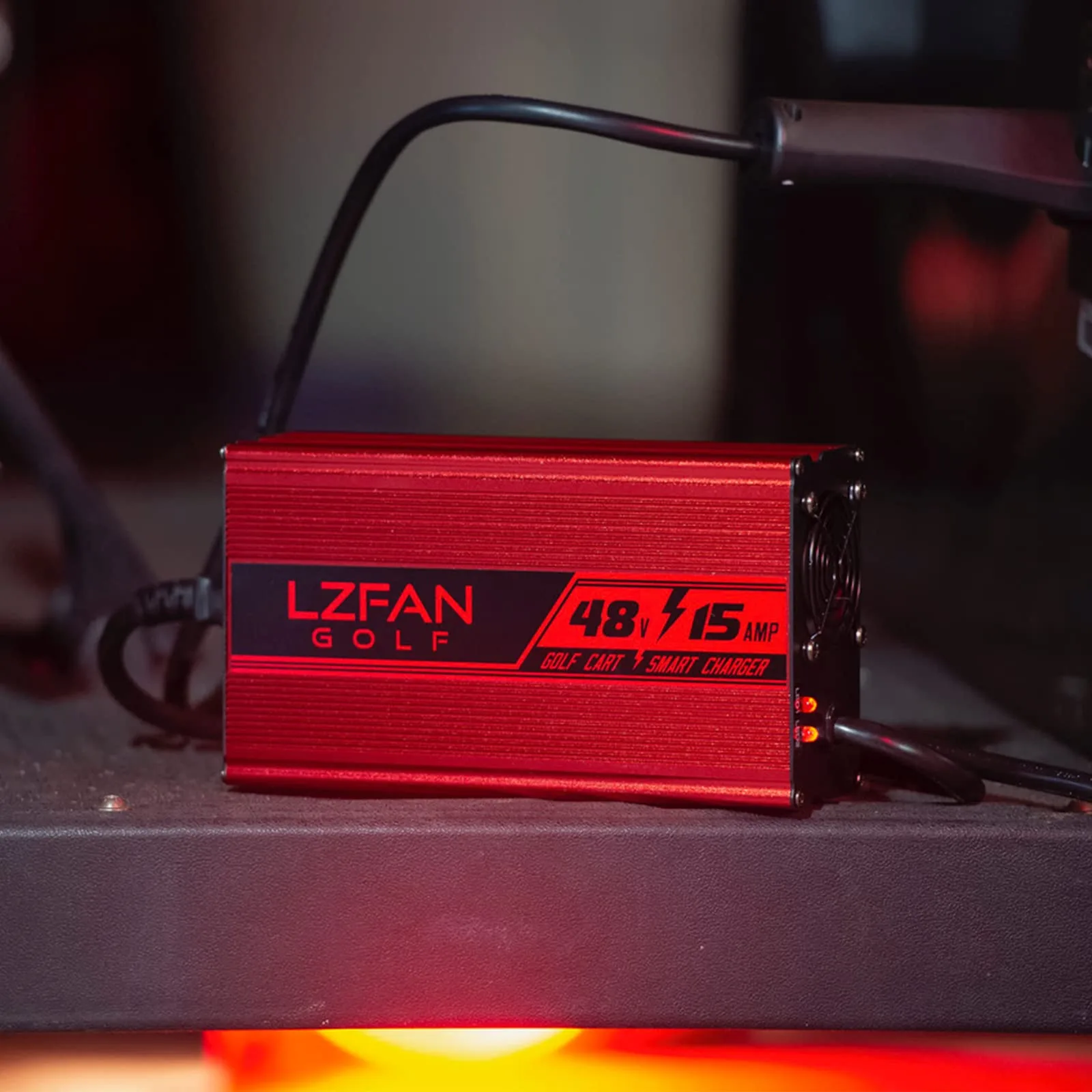 LZFAN 48V 15A Charger for E-Z-GO RXV/TXT Golf Carts image 3