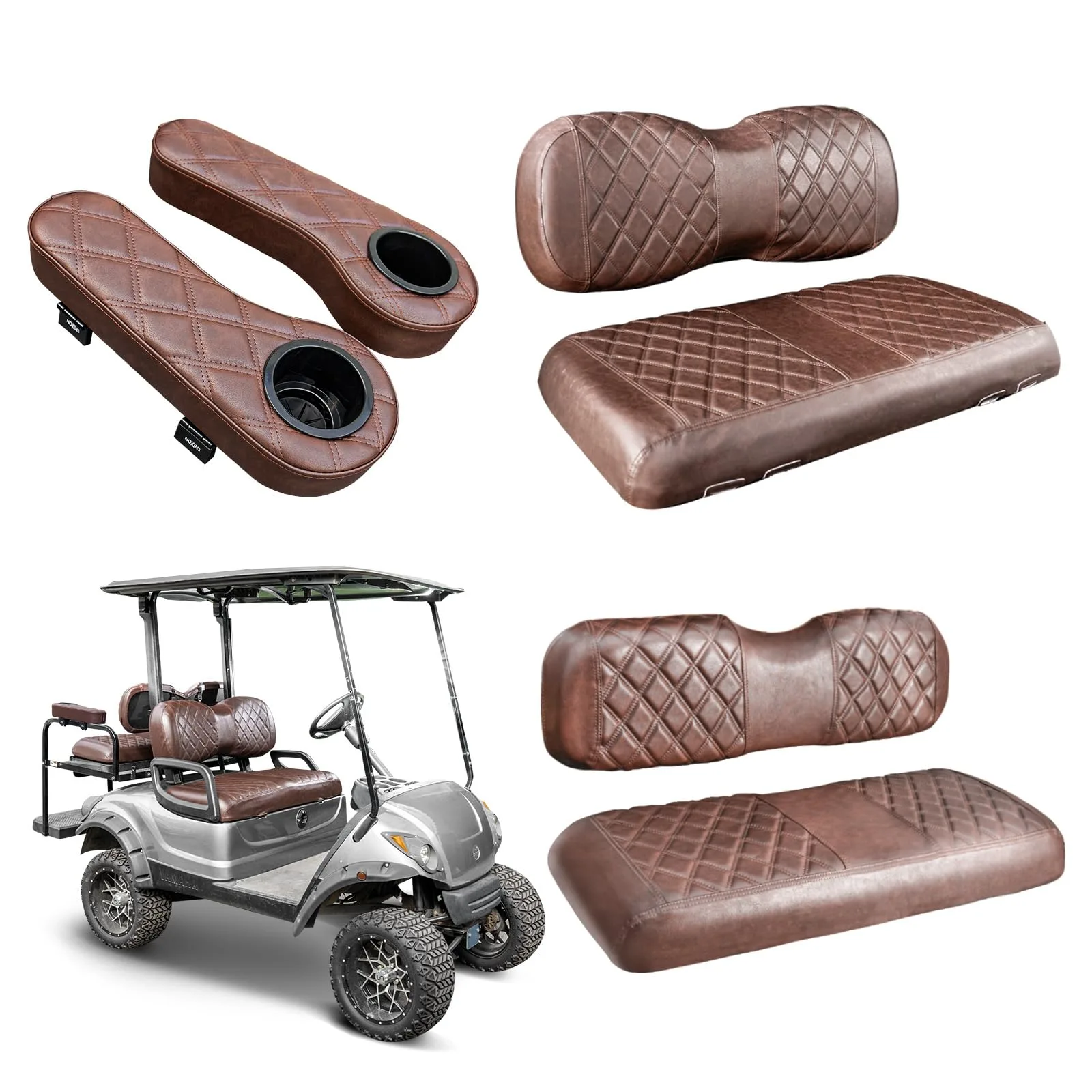 NOKINS Yamaha G29 Drive2 Seat Covers with Armrests