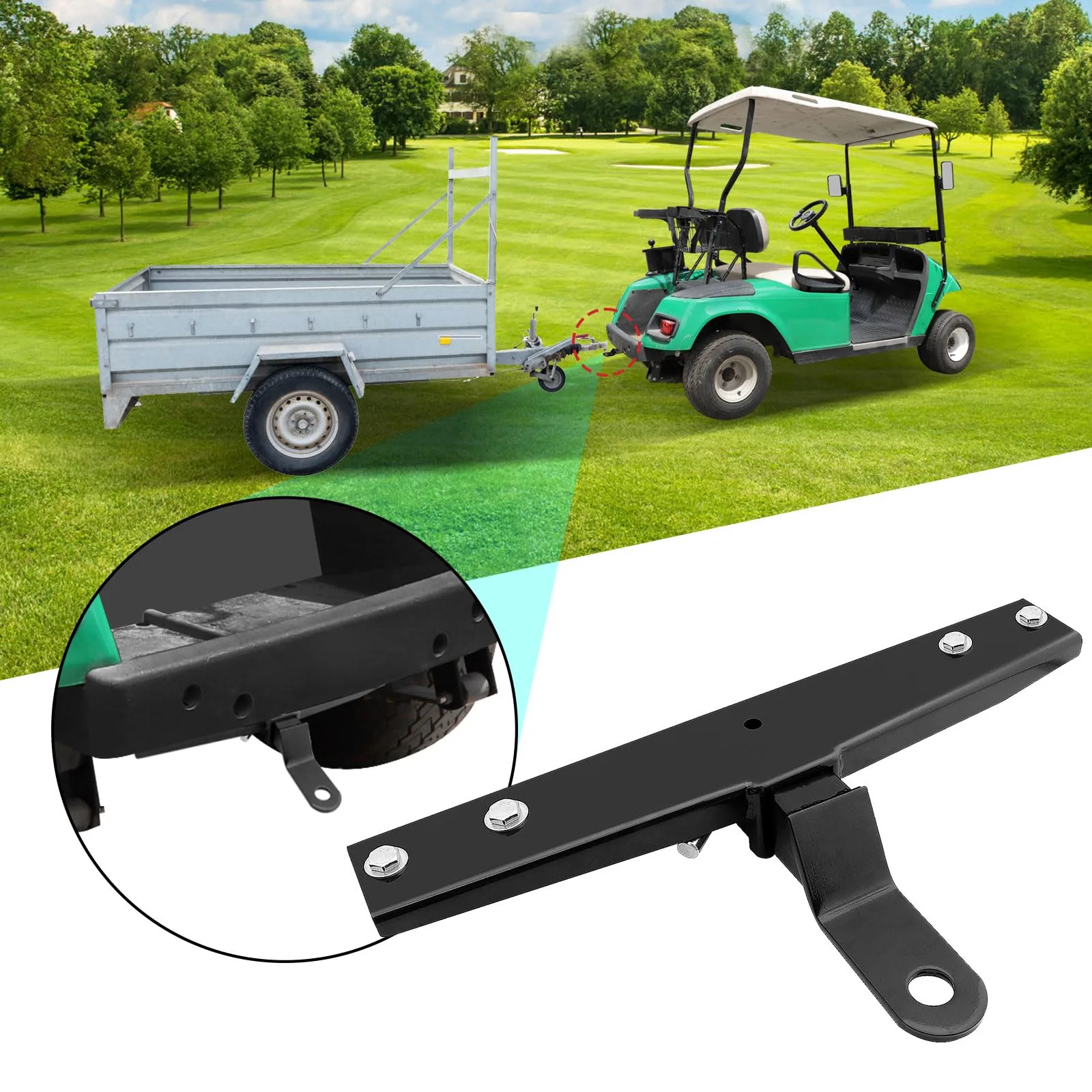 Roykaw Trailer Hitch for E-Z-GO TXT and Medalist 1994-2013 image 2