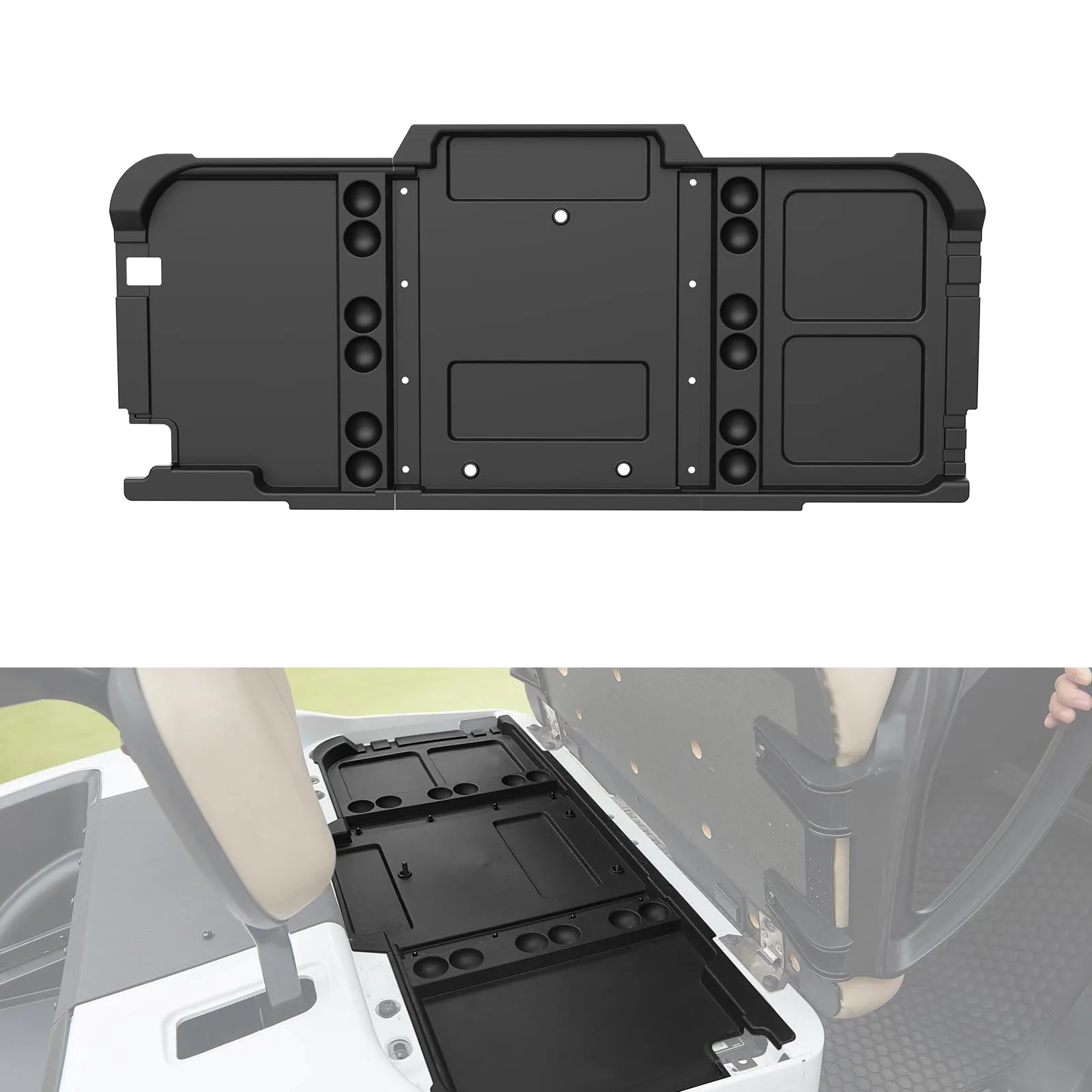 XUTVOTOR Under-Seat Storage Tray for E-Z-GO RXV Valor