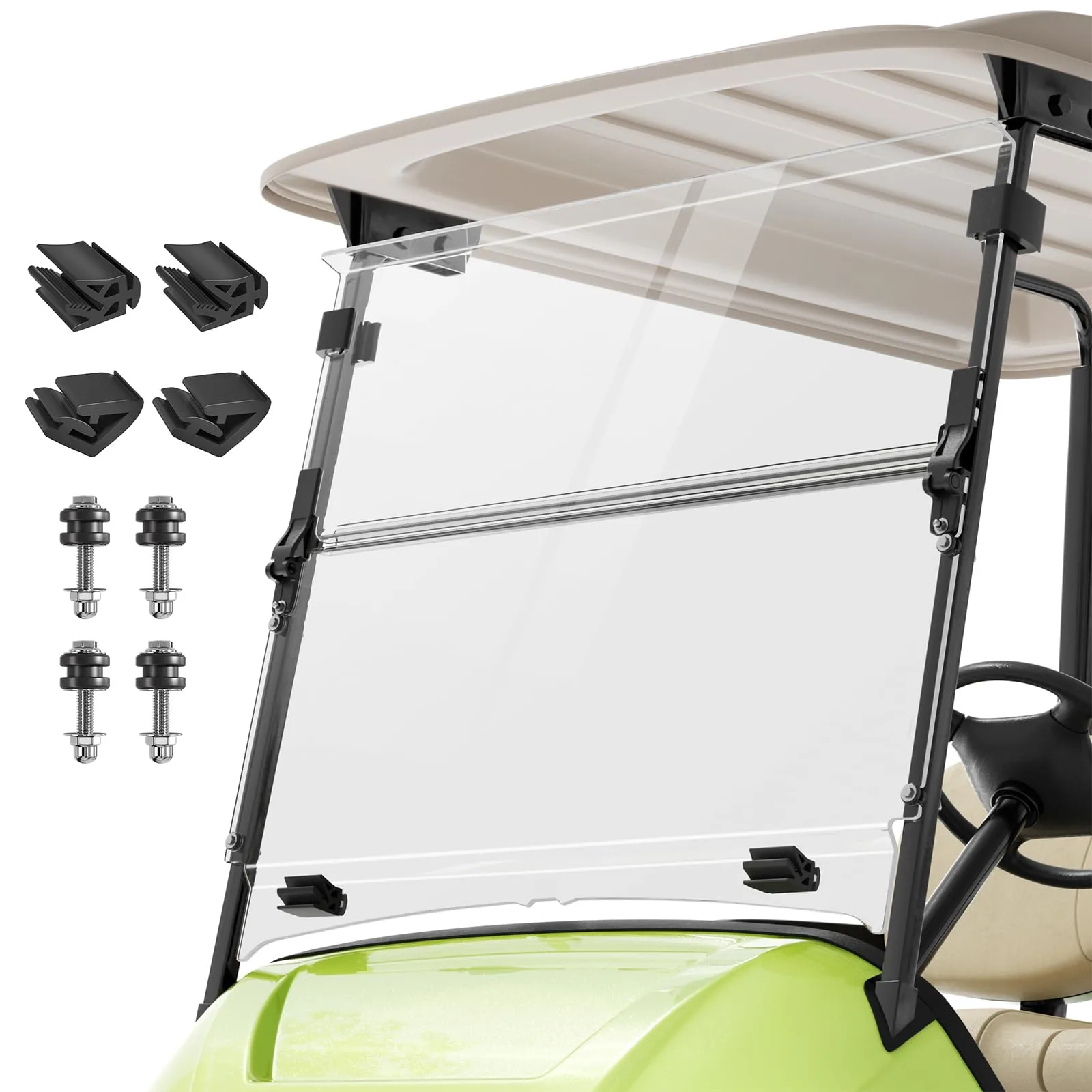 ENEKERP Clear Windshield for Yamaha Drive 2 2017-Up