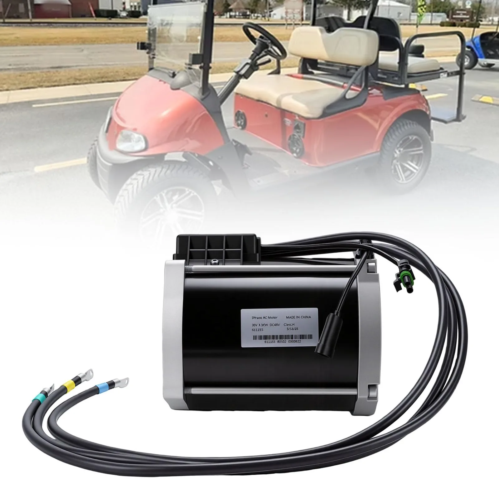 RASTKY 48V AC Motor for E-Z-GO RXV | 680638 image 2