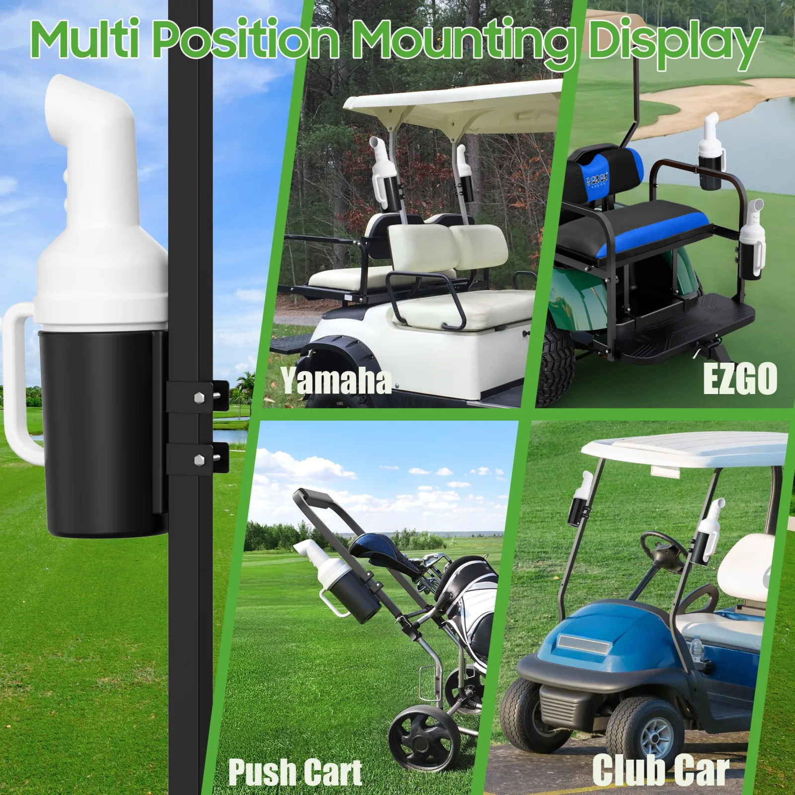 10L0L Golf Cart Sand Bottle Holder image 3
