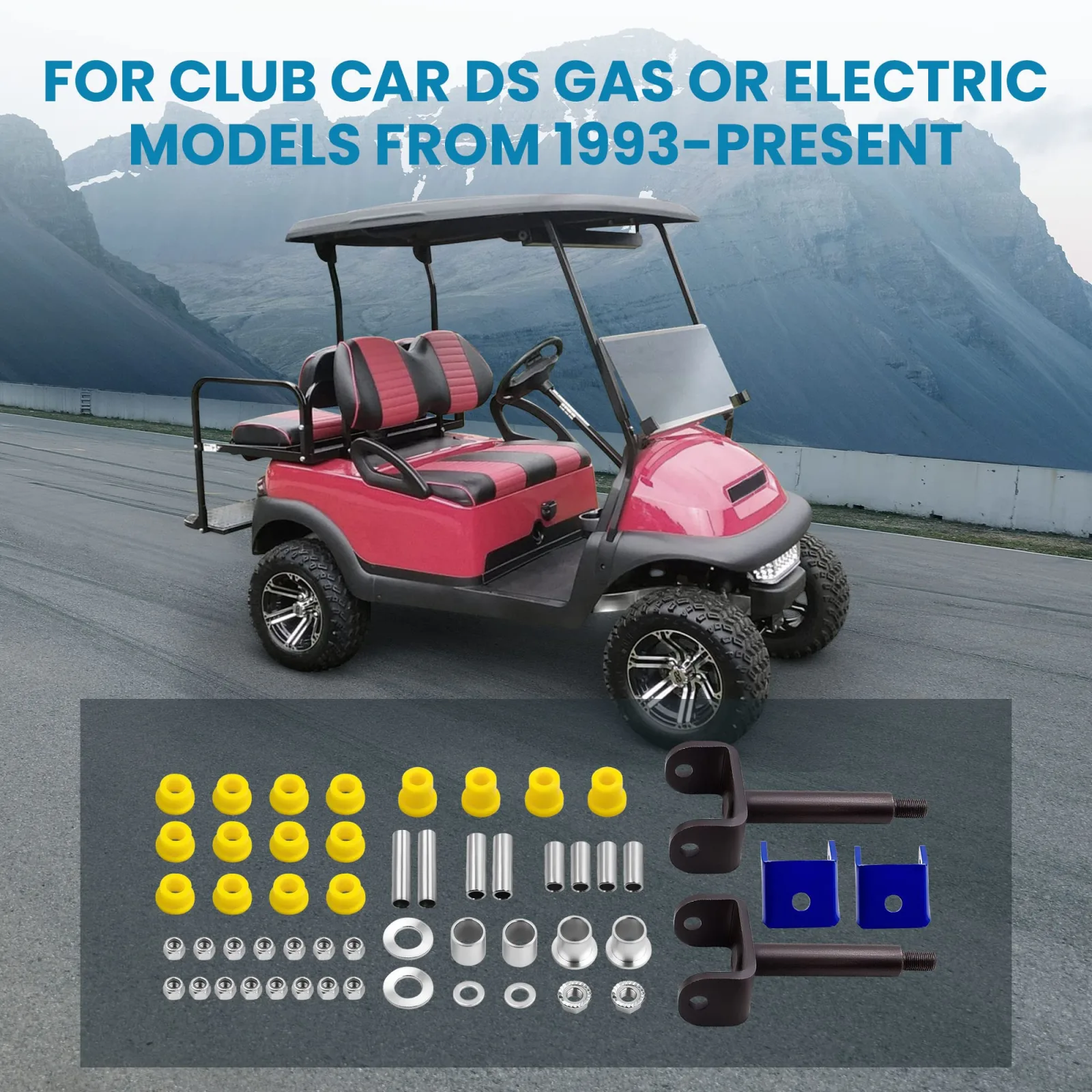 maXpeedingrods DF48QJ Front End Repair Kit for Club Car DS image 2