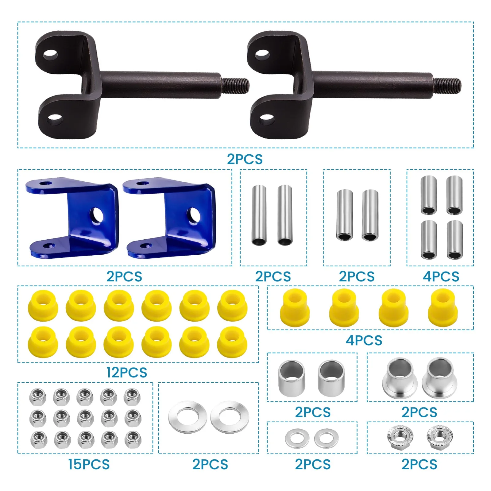 maXpeedingrods DF48QJ Front End Repair Kit for Club Car DS image 4