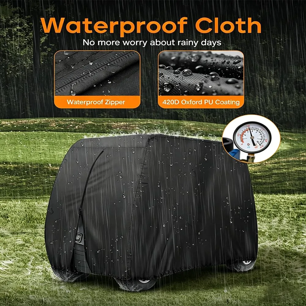 MPJRXDL Golf Cart Cover for Cricket Mini SX-3 3-Seater image 3