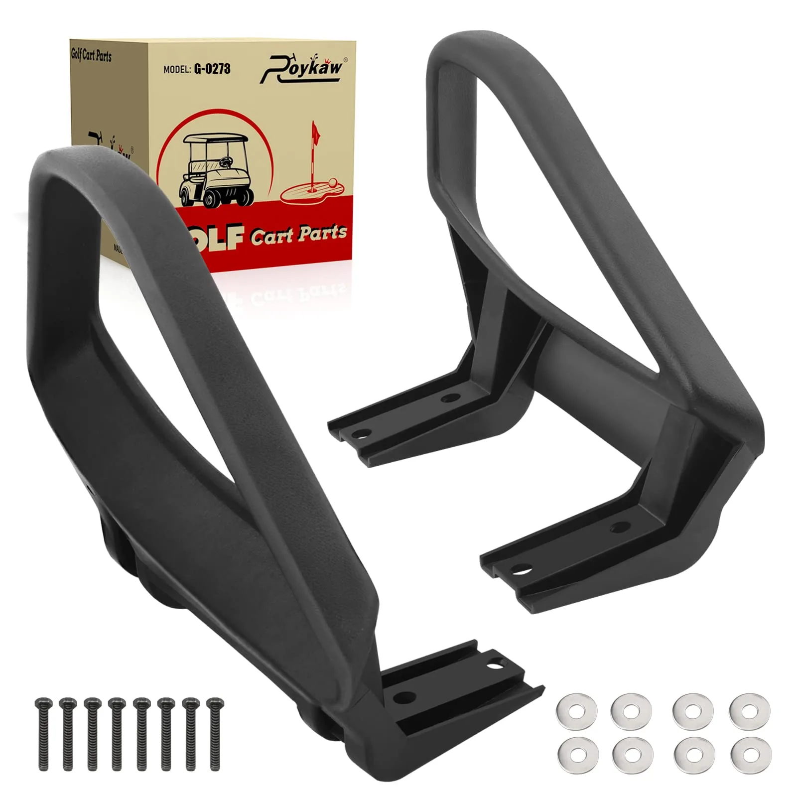 Roykaw Hip Restraint Armrests for E-Z-GO TXT Golf Carts