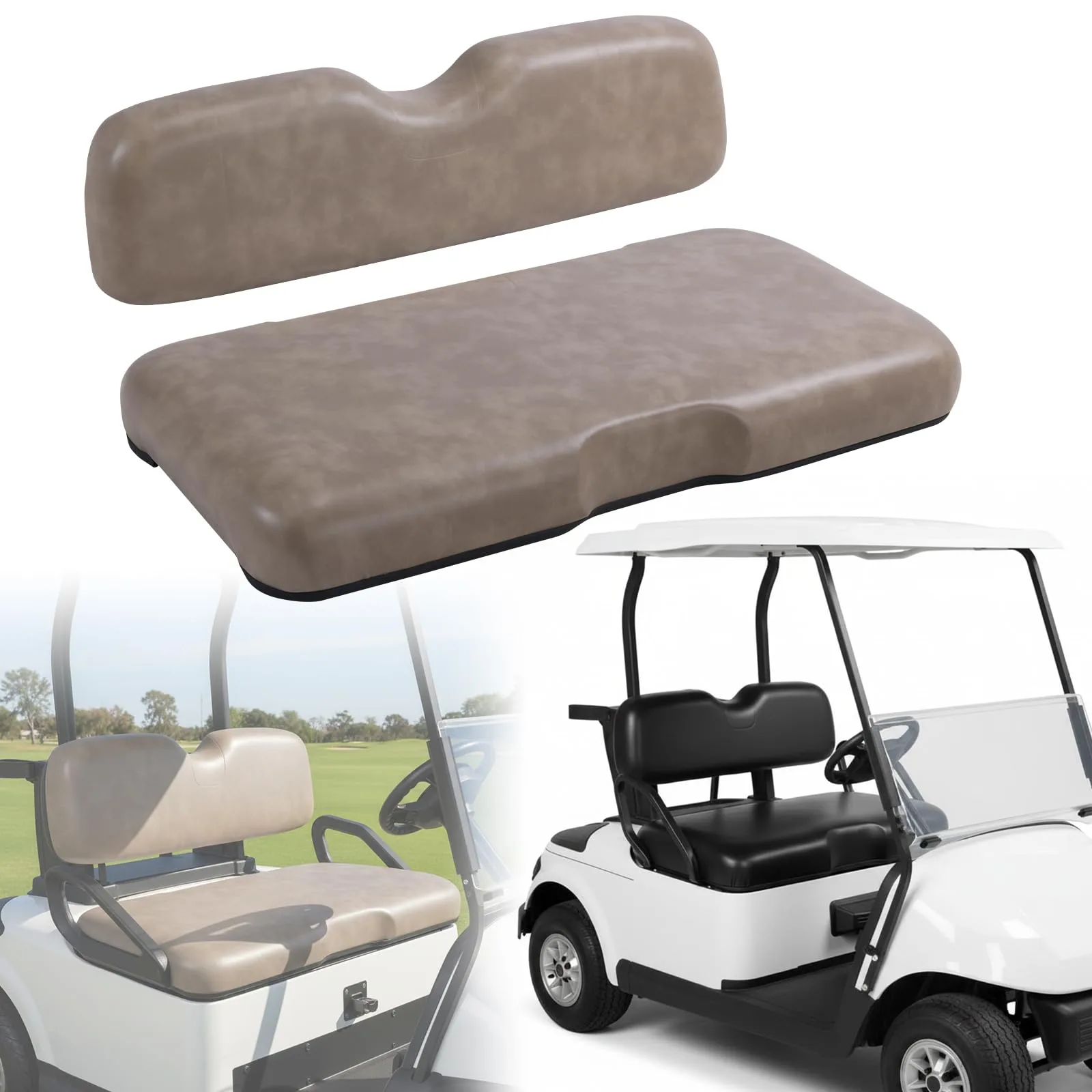 E-Z-GO RXV Front Seat Cushion and Backrest Kit image 2
