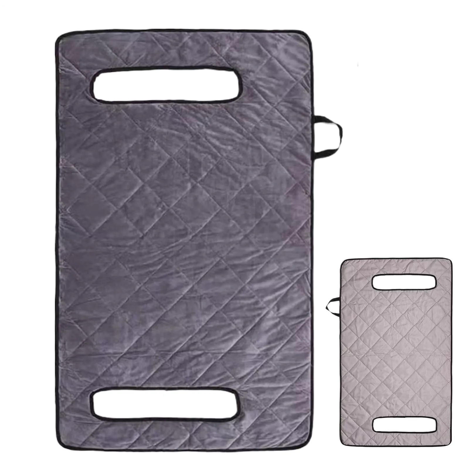 Gray Golf Cart Seat Cover for Double Seats with Armrests