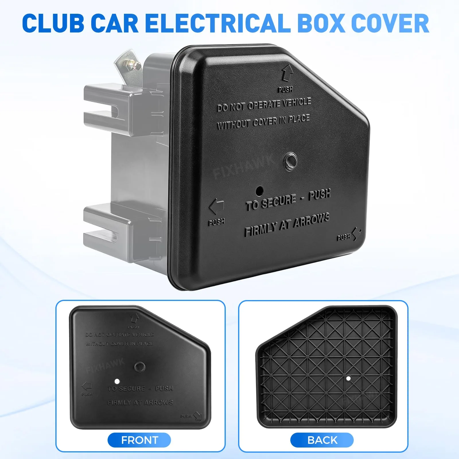 FIXHAWK FK-0009 Club Car DS Electrical Box Cover image 3