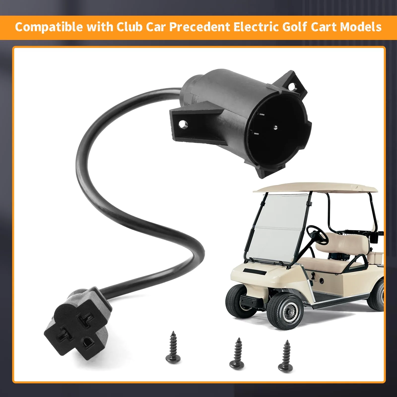 Erchon 5-in-1 Charging Port Adapter for Club Car Precedent image 2