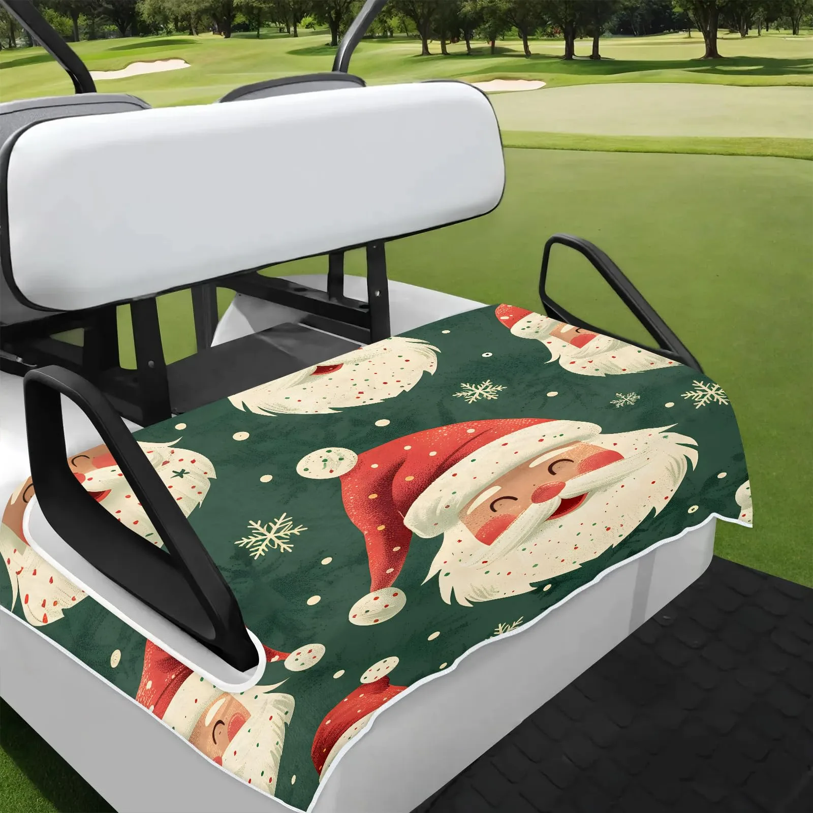 Tiveruda Golf Cart Seat Cover for Double Seats
