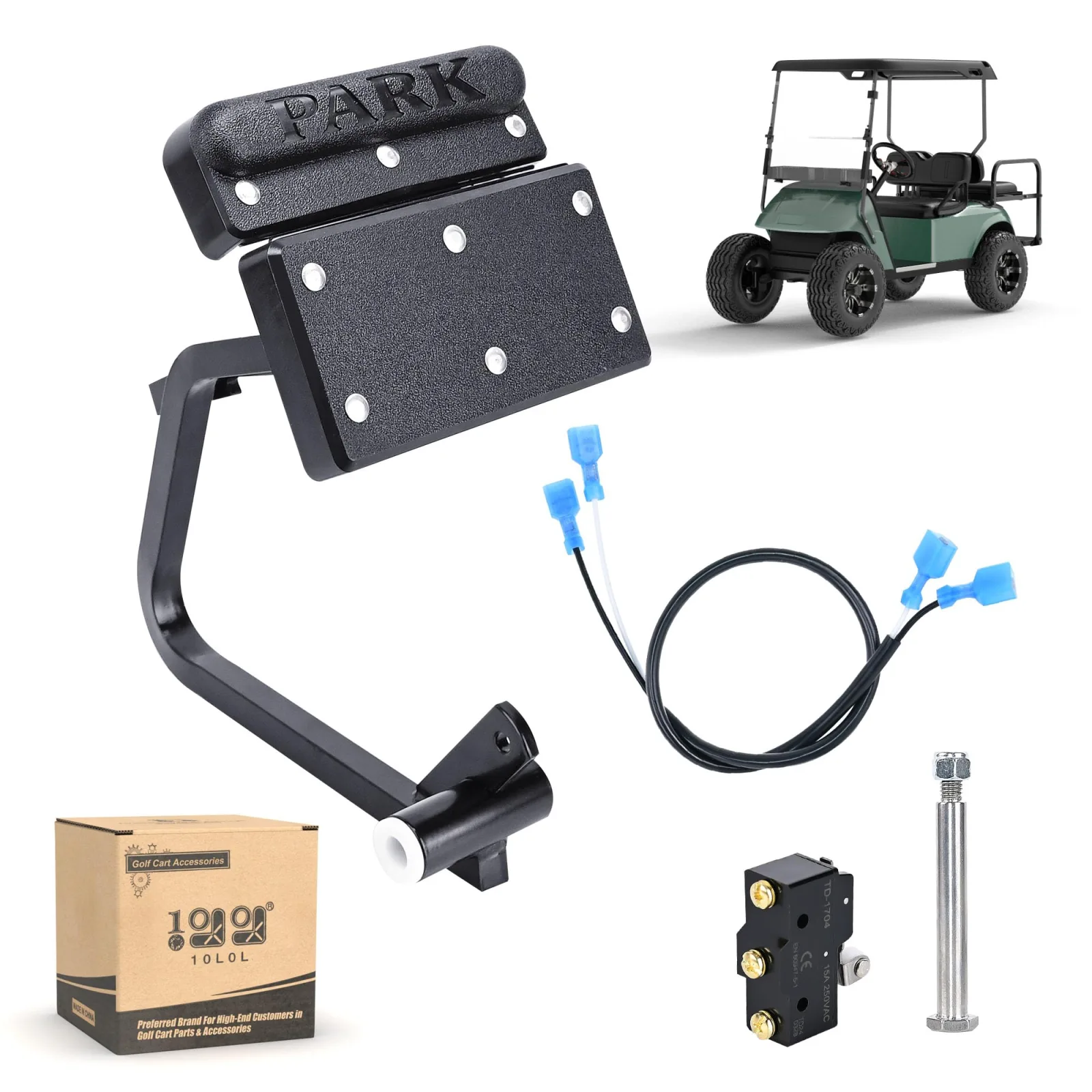 10L0L Brake Pedal Kit for E-Z-GO TXT/Medalist 1994+