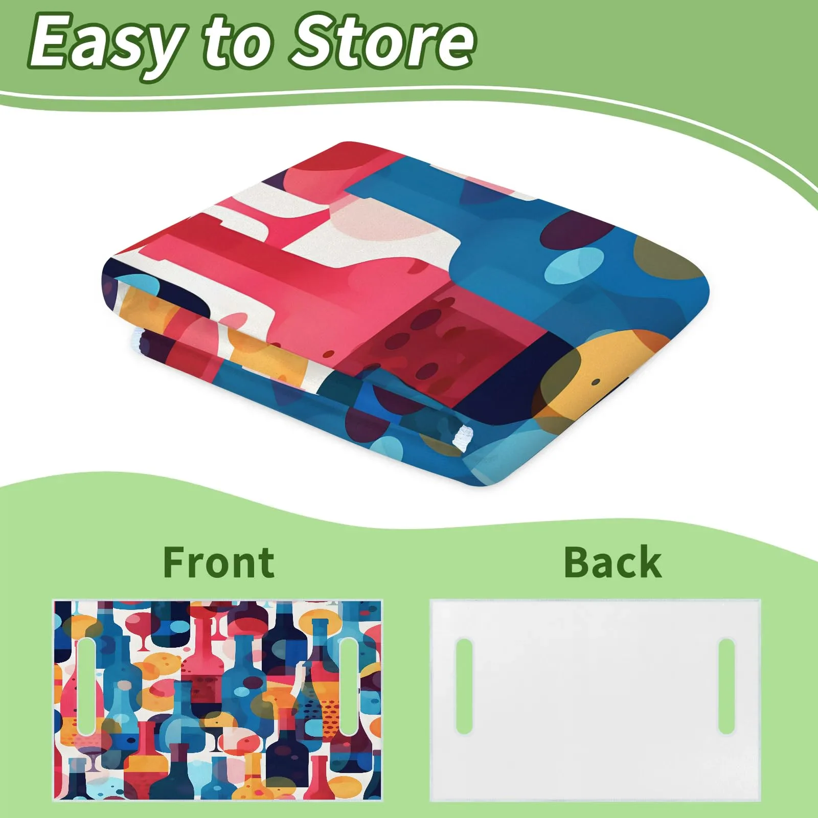 Tiveruda Golf Cart Seat Cover for Double Seats, 51 x 31 in image 4