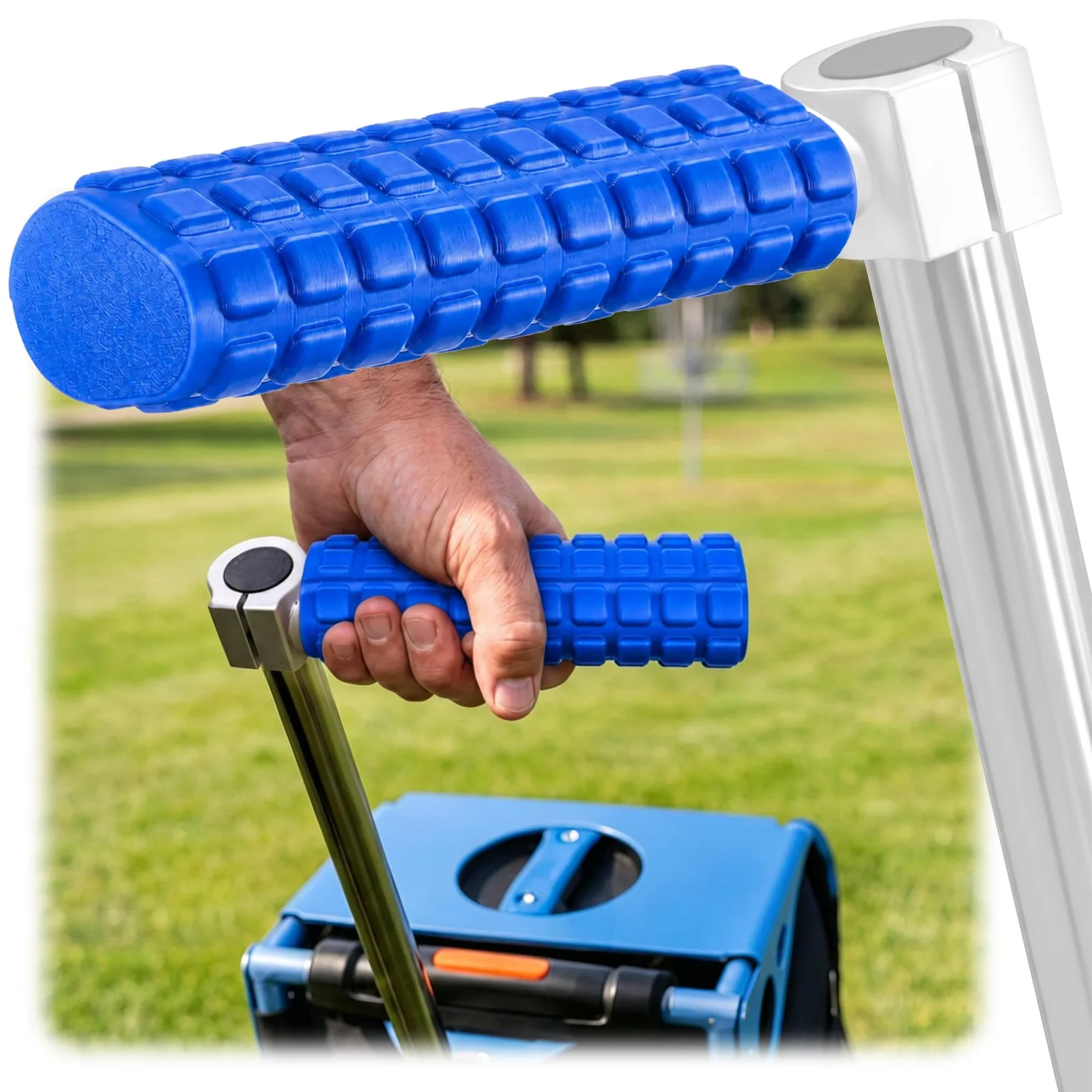 Enhon Ergonomic Rubber Handle Grip for Zuca Disc Golf Cart SO-Enhon-4403