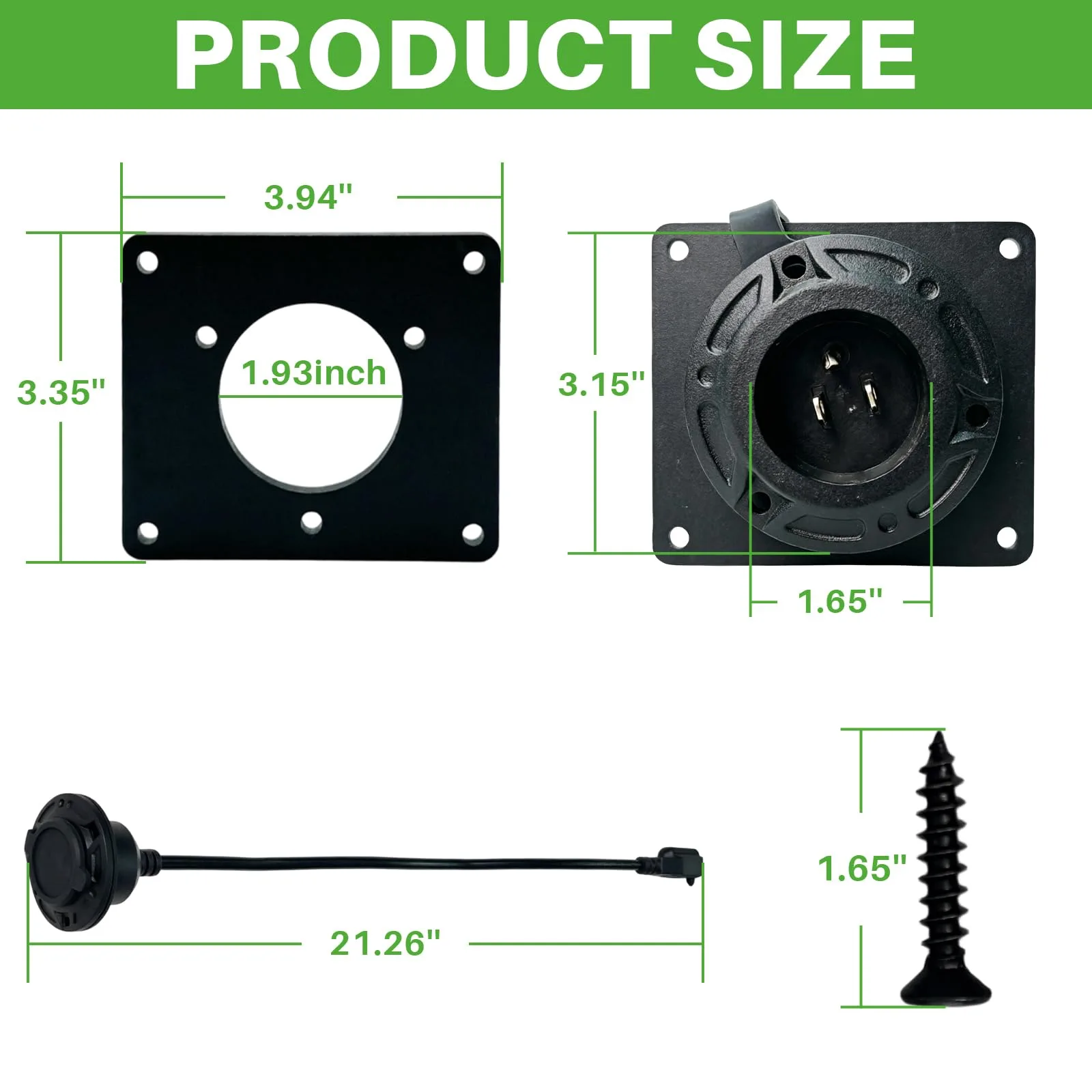 XINSTCO Charger Port Adapter for E-Z-G-O TXT36 image 2