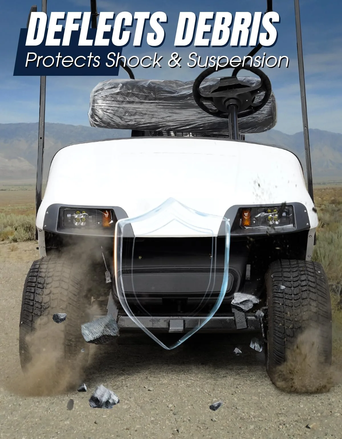 Dacalo Front Bumper Guard for E-Z-GO TXT DA-EZTXT-FB image 3