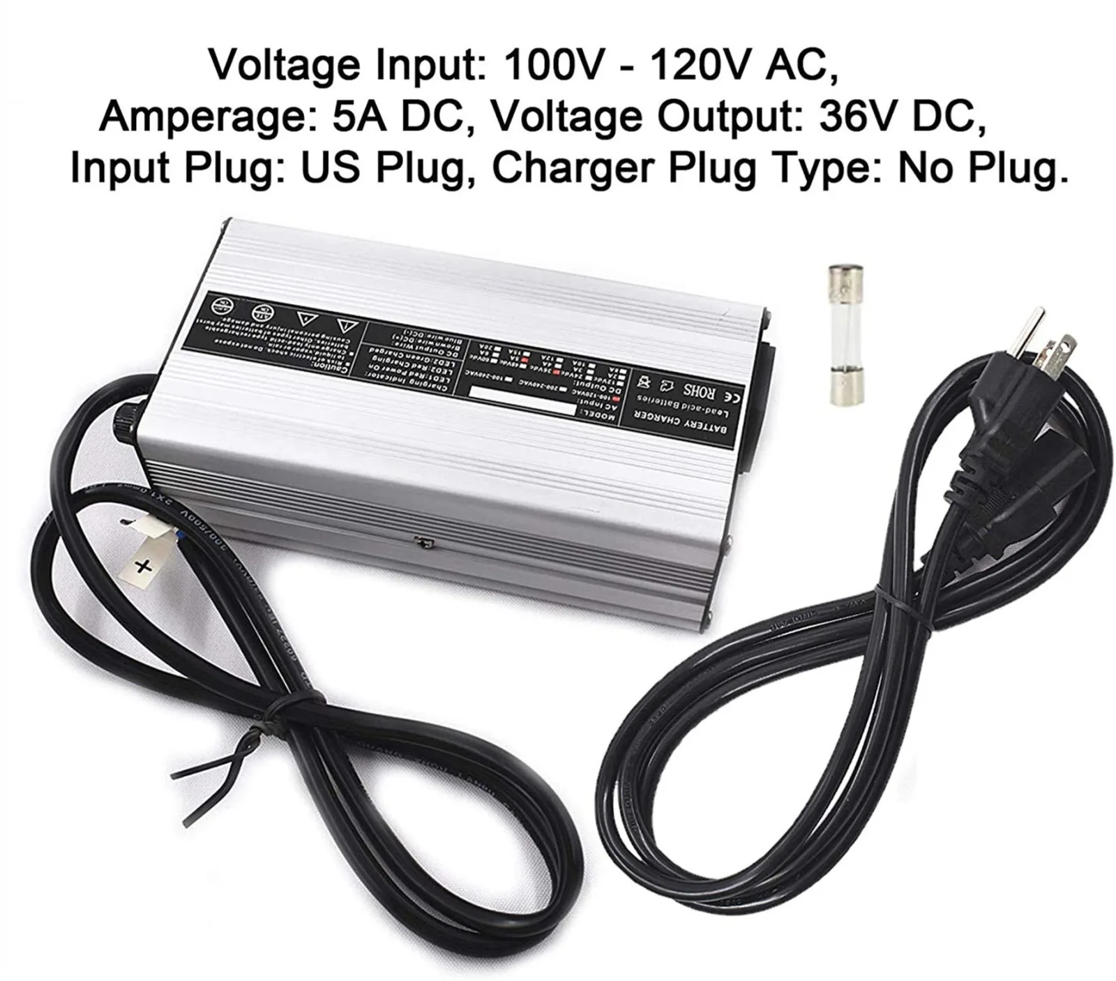 munirater MUUSF7-4004 36V 5A Golf Cart Battery Charger image 2