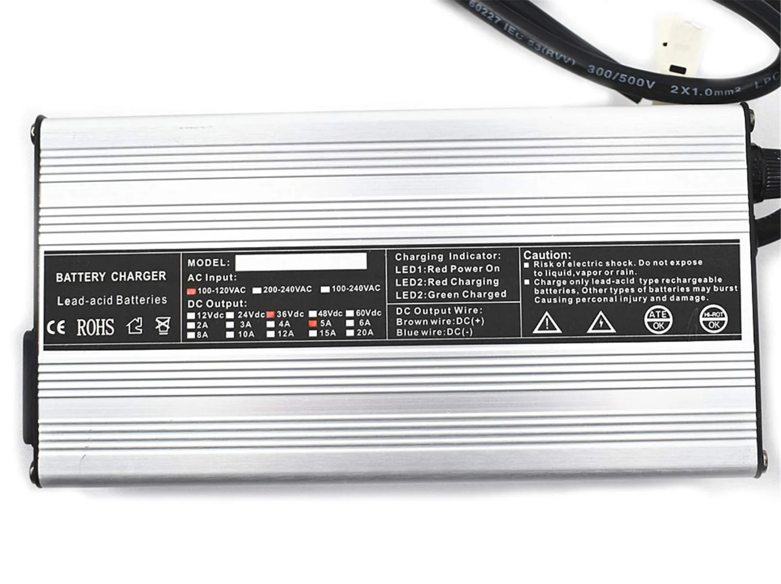 munirater MUUSF7-4004 36V 5A Golf Cart Battery Charger image 4