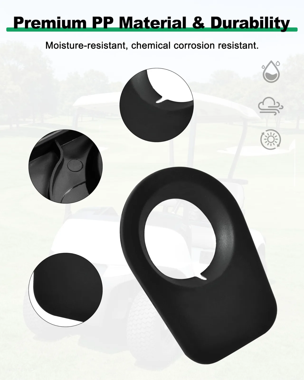 LDETXY Steering Column Base Cover for E-Z-GO RXV Valor image 3