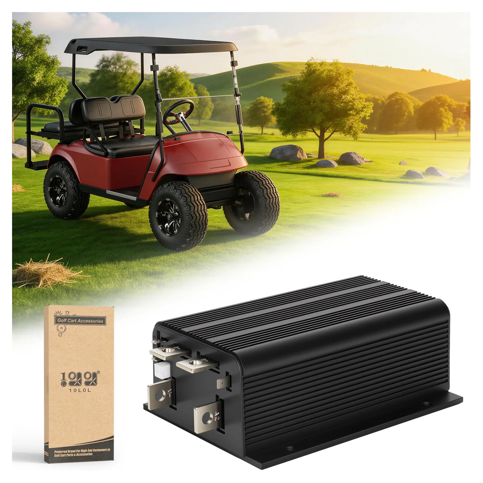 10L0L 500A 36V–48V Golf Cart Motor Controller