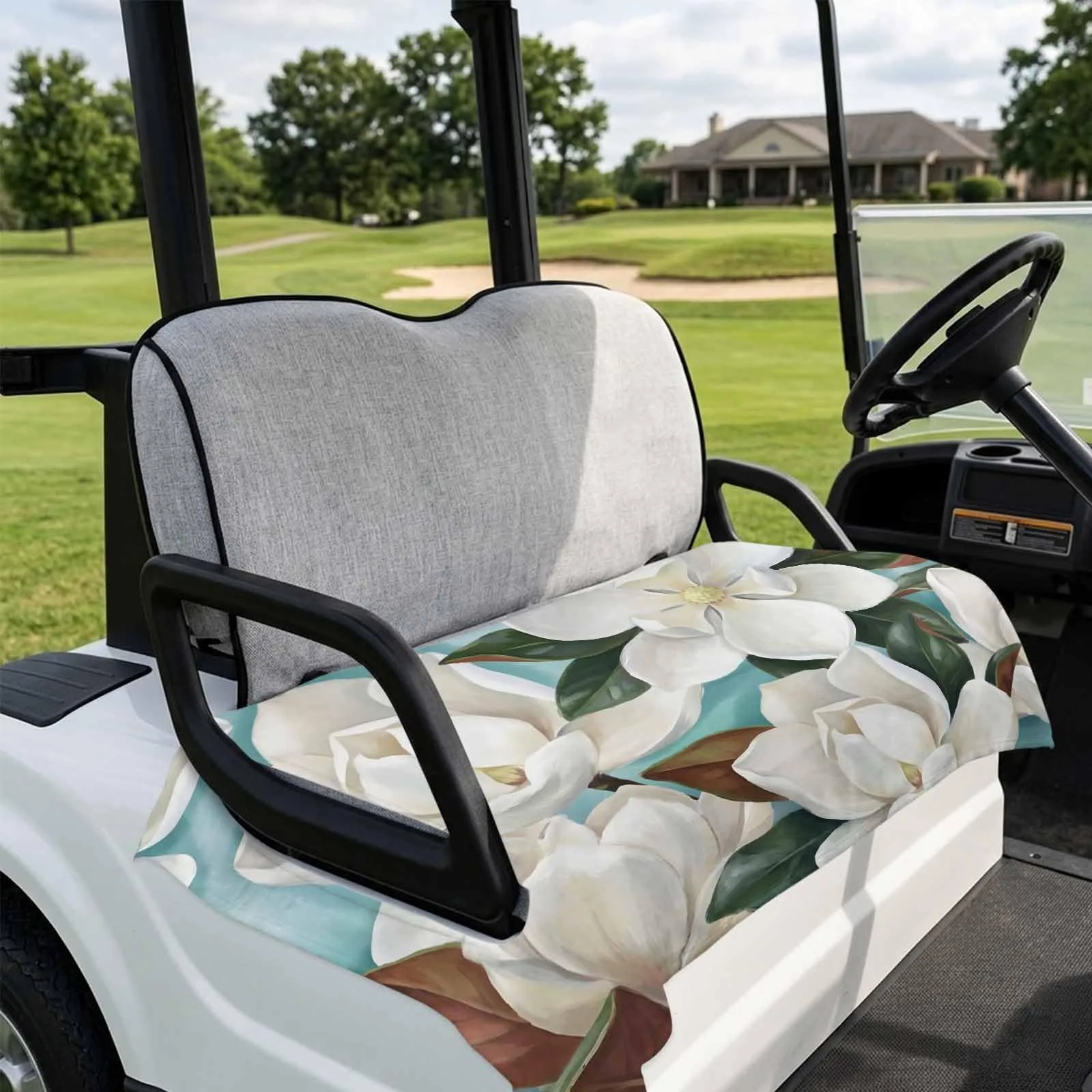 DecorLovee Golf Cart Seat Cover, 51 x 31 in, 2-Seater image 4