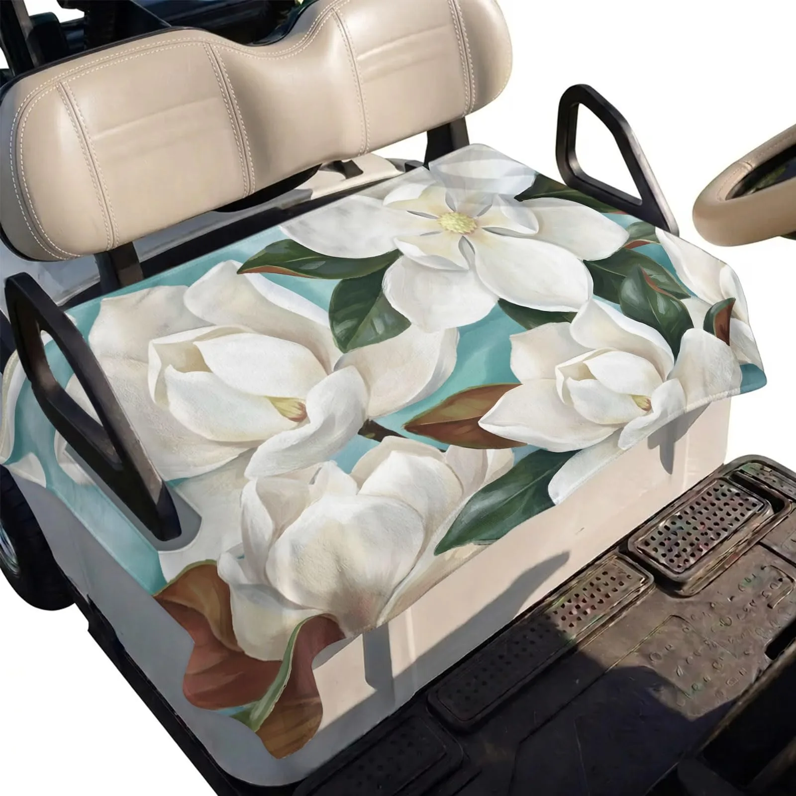 DecorLovee Golf Cart Seat Cover, 51 x 31 in, 2-Seater
