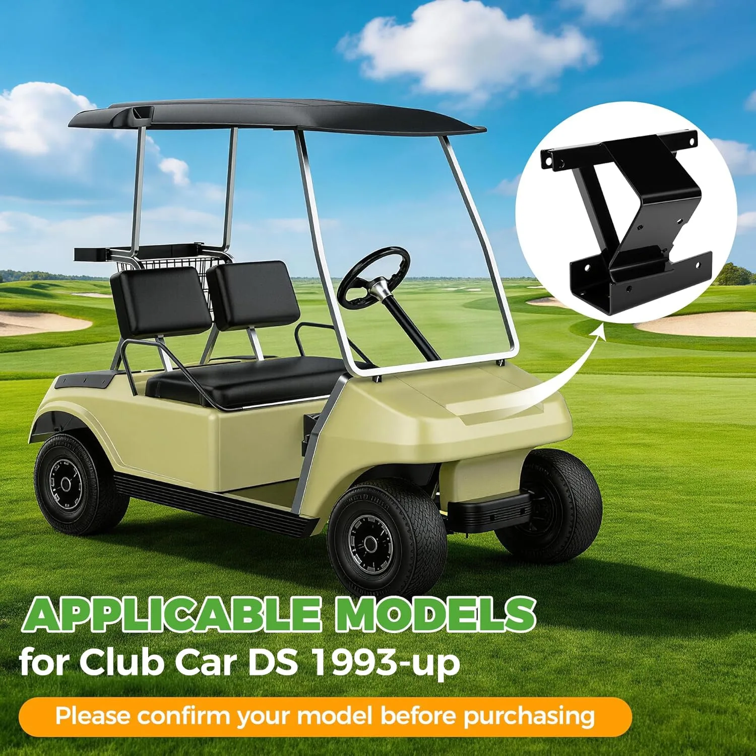 10L0L Delta Shock Gear Support for Club Car DS image 2