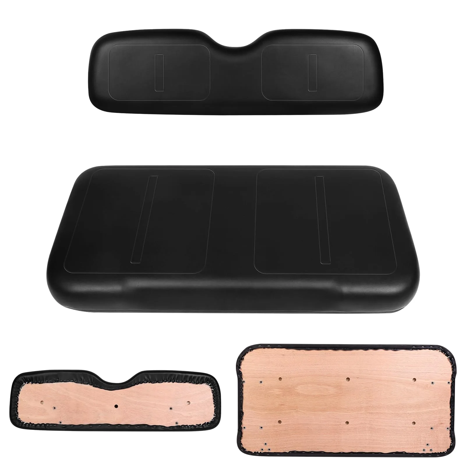 FASDRESS Front Seat Cushion Set for E-Z-GO Medalist 1994-2013
