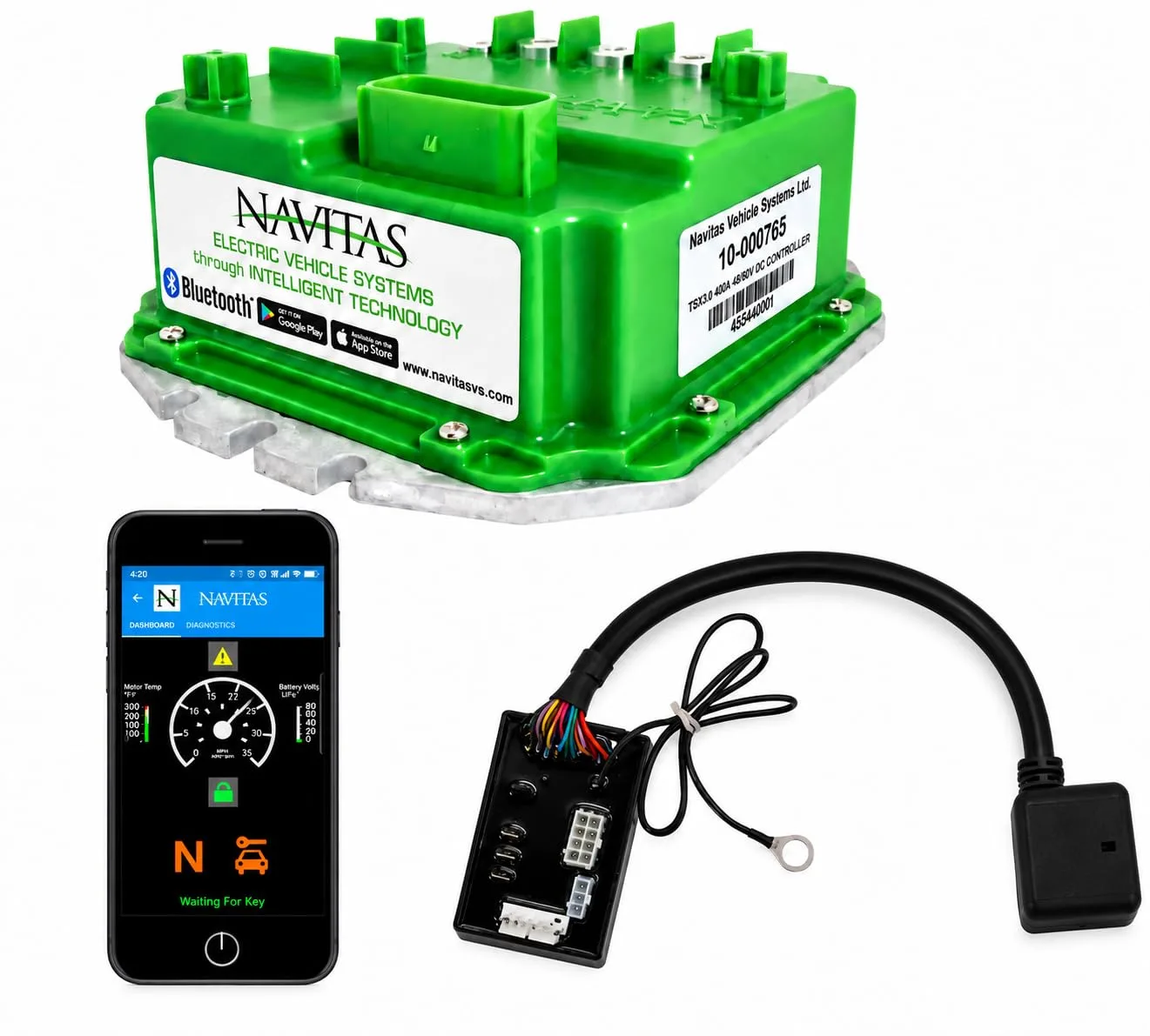 Navitas TSX3.0 600A Controller for E-Z-GO TXT ITS Carts