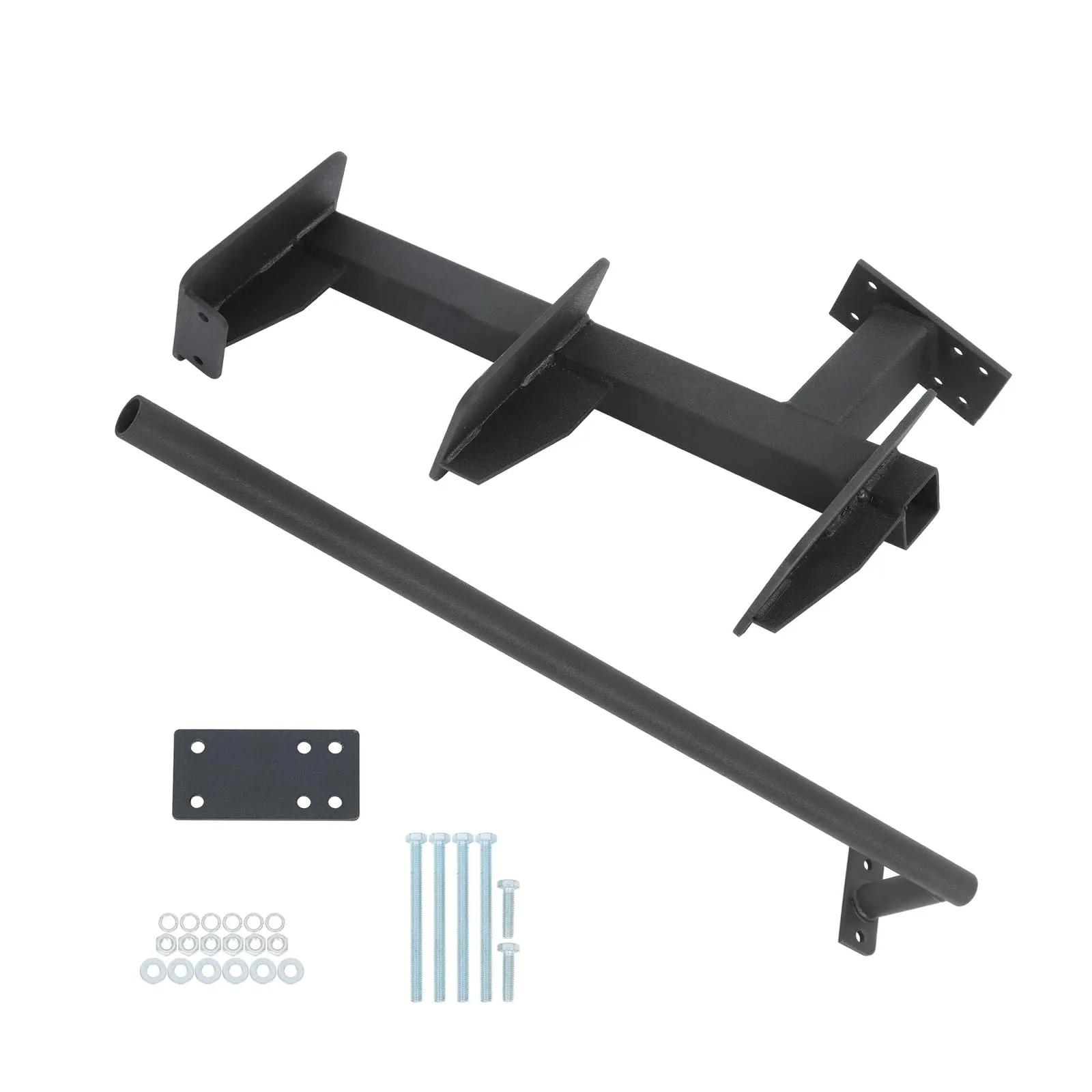 Generic Black Triple-Step Bass Boat Trailer Steps