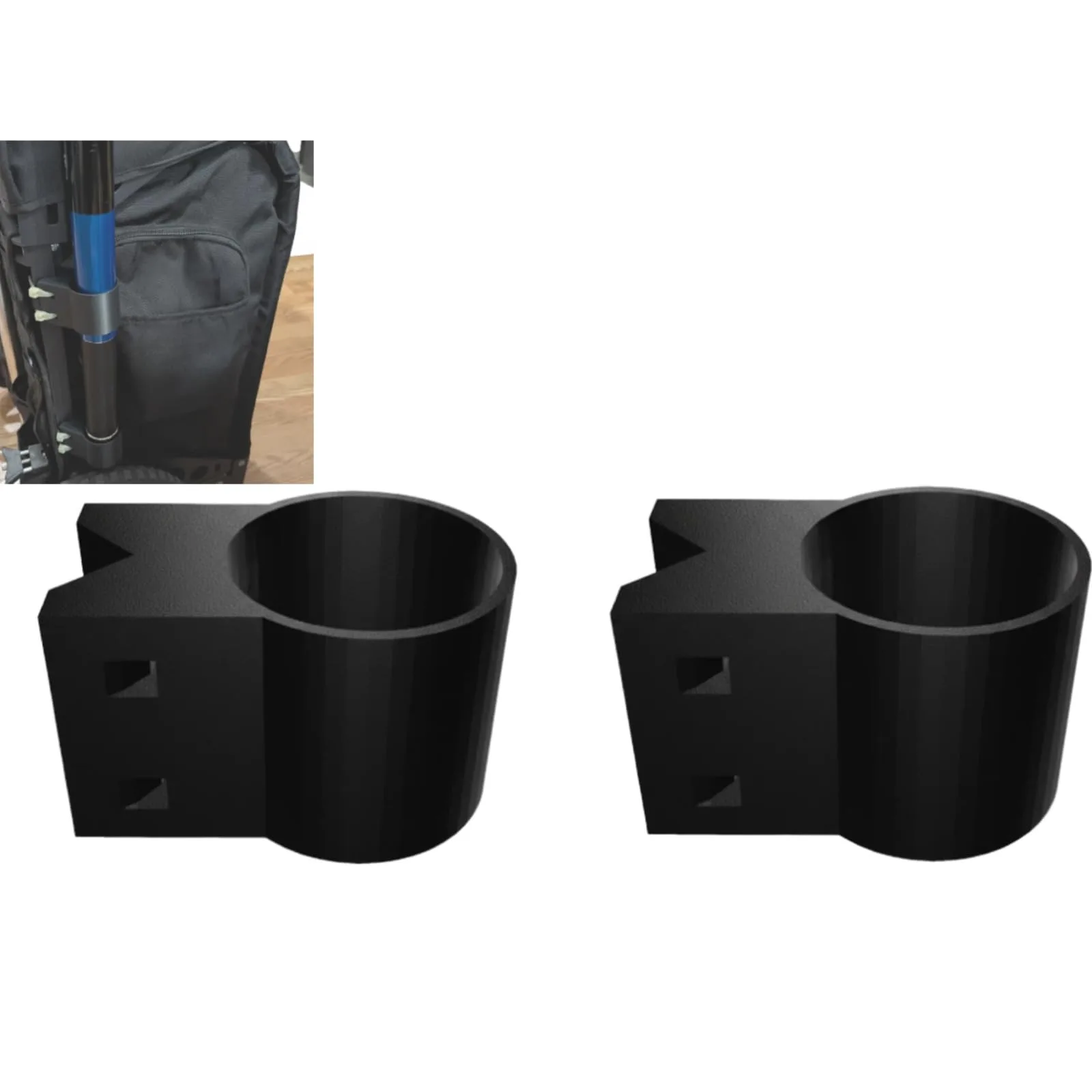 Generic Wide 39mm Retriever Holder for Zuca Carts — 2-Pack