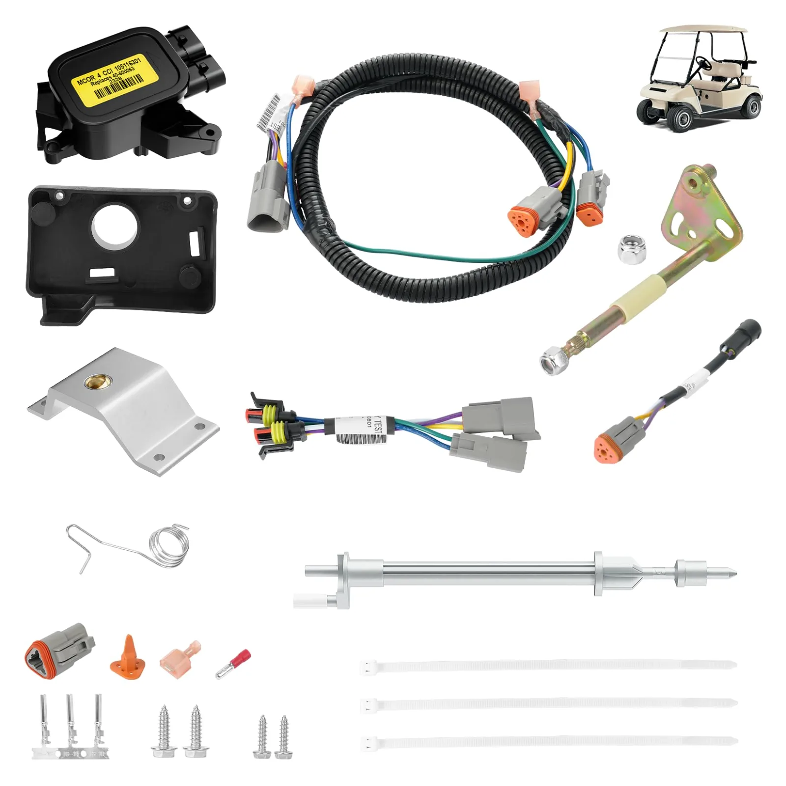 DRIVE UP MCOR4 Conversion Kit for Club Car DS 1995.5-2001