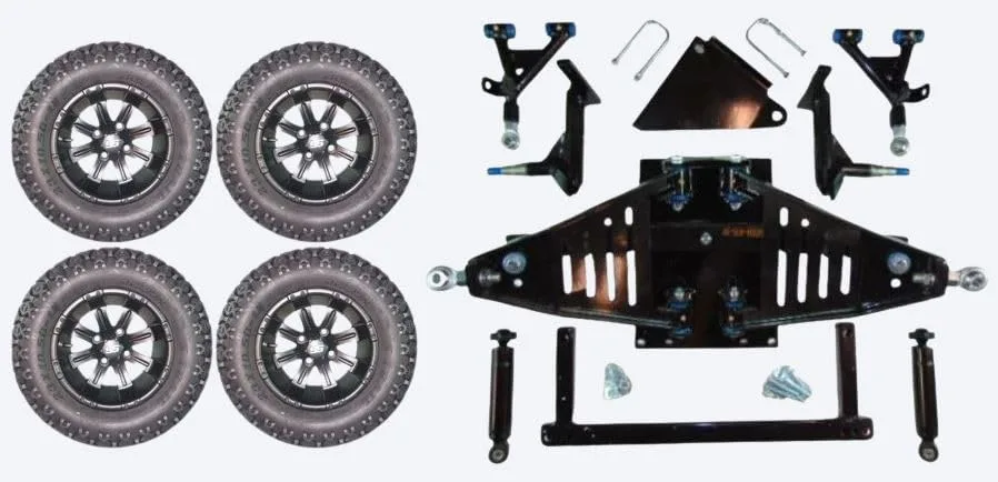 3G 6-Inch Lift Kit with 12-Inch Wheels for Yamaha Drive II