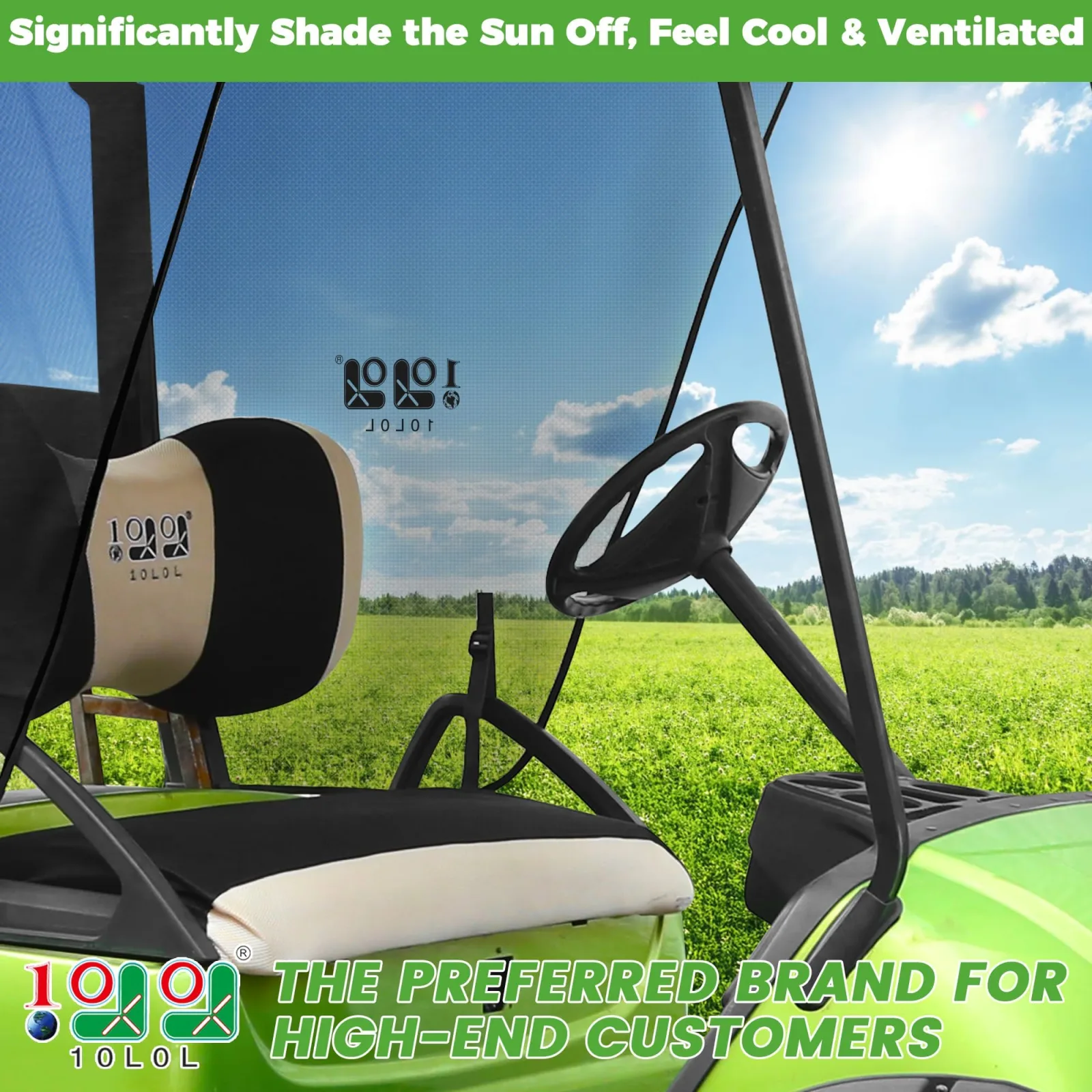 10L0L Sun Shade Cover for Yamaha G29 Drive & Drive 2 image 2