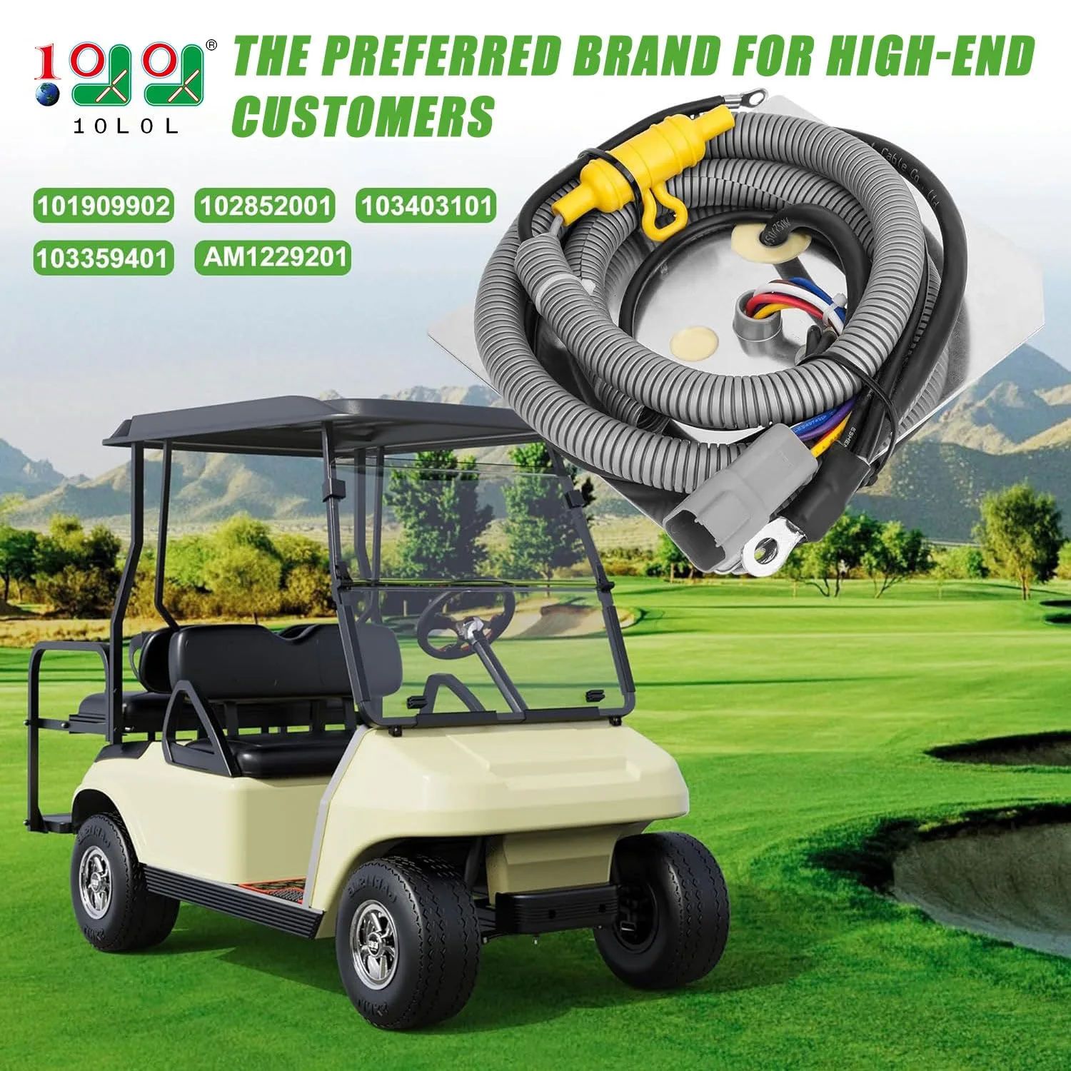 10L0L OBC for Club Car DS and IQ 10 48V Golf Carts image 2