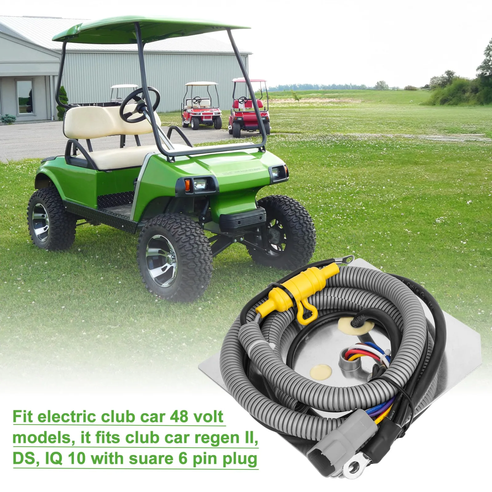 10L0L OBC for Club Car DS and IQ 10 48V Golf Carts image 4